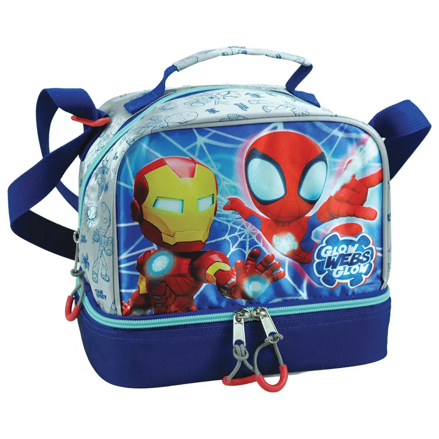Spider-Man Spidey Glow Thermo Lunch Bag 21 cm product photo