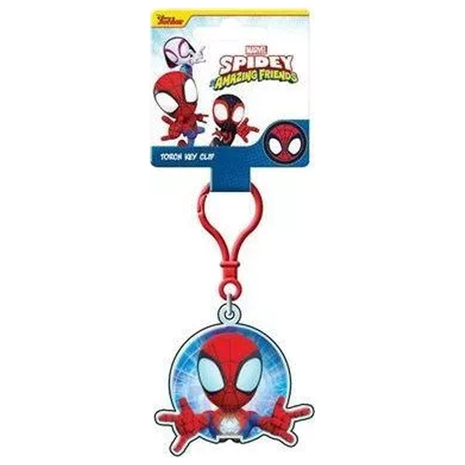 Spider-Man Spidey Glow Light-Up Keychain product photo