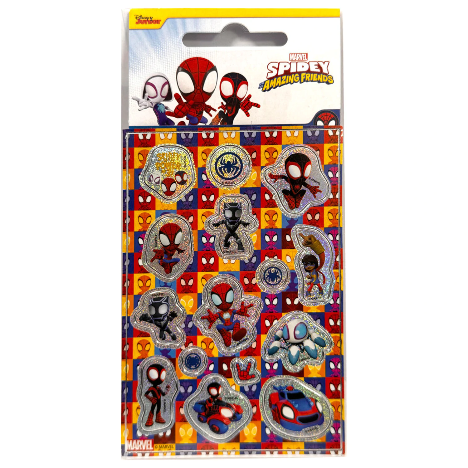 Spider-Man Spidey Power Holographic Sticker Set product photo