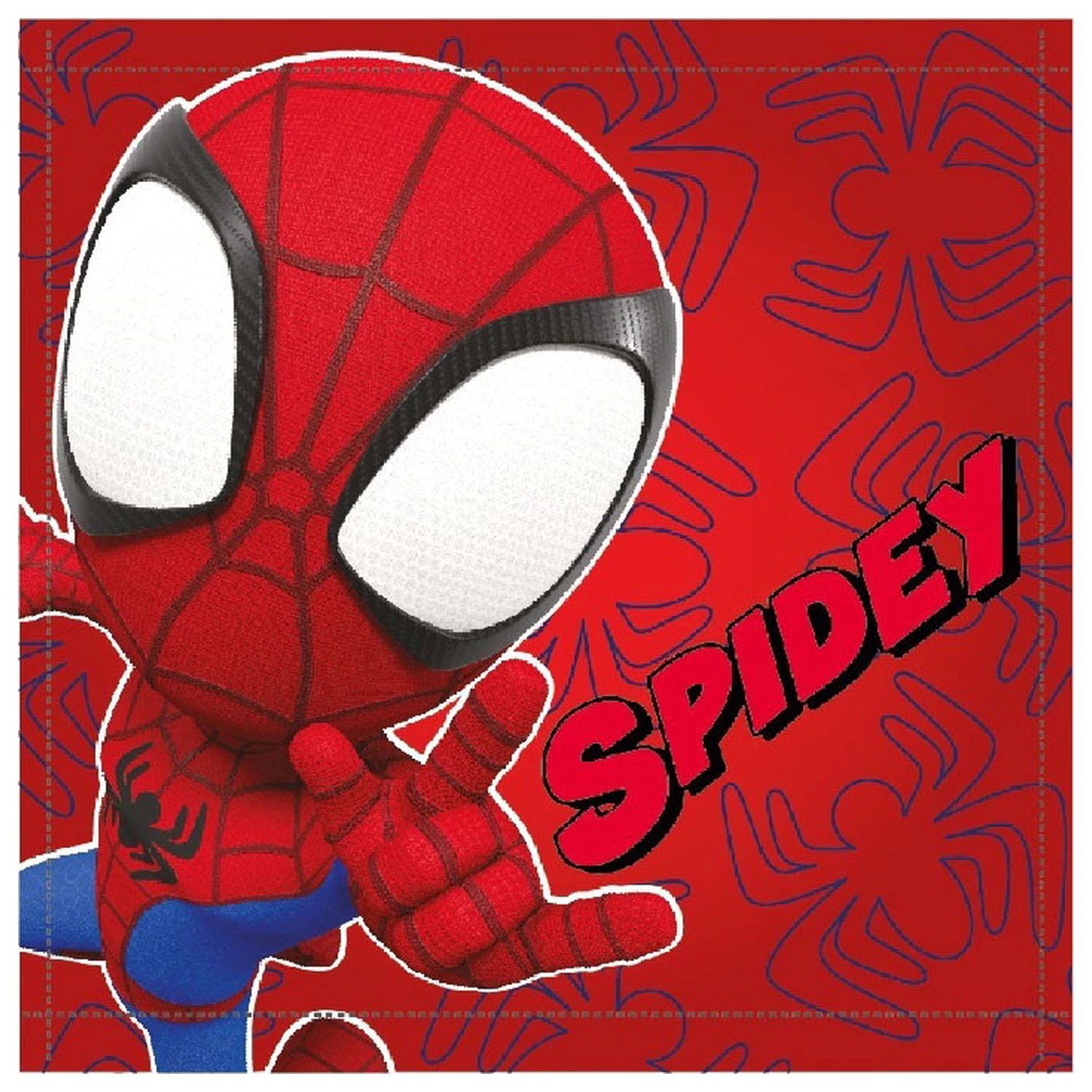 Spider-Man Spidey Red Hand Towel, Face Towel, Towel 30x30cm product photo