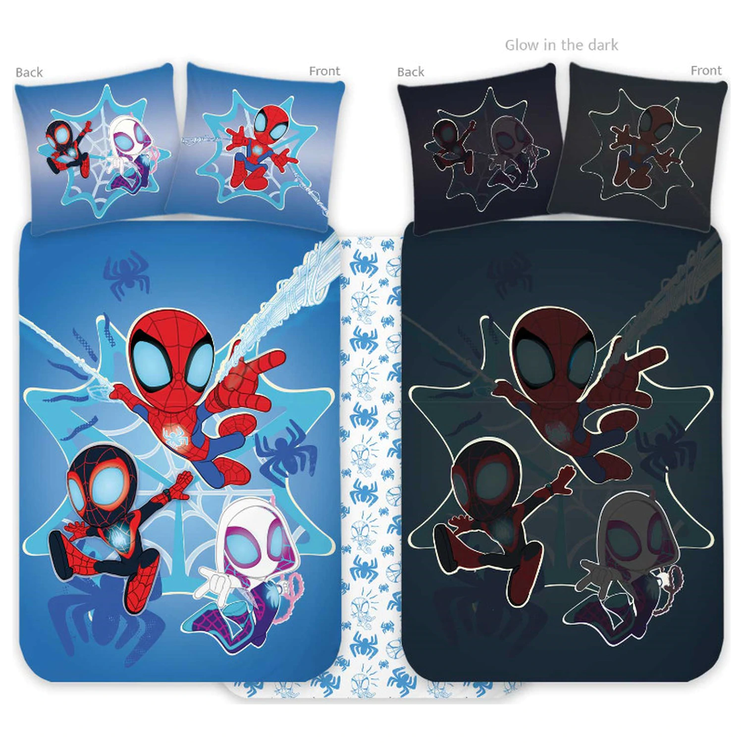 Spider-Man Spidey Glow in the Dark Toddler Duvet Cover product photo