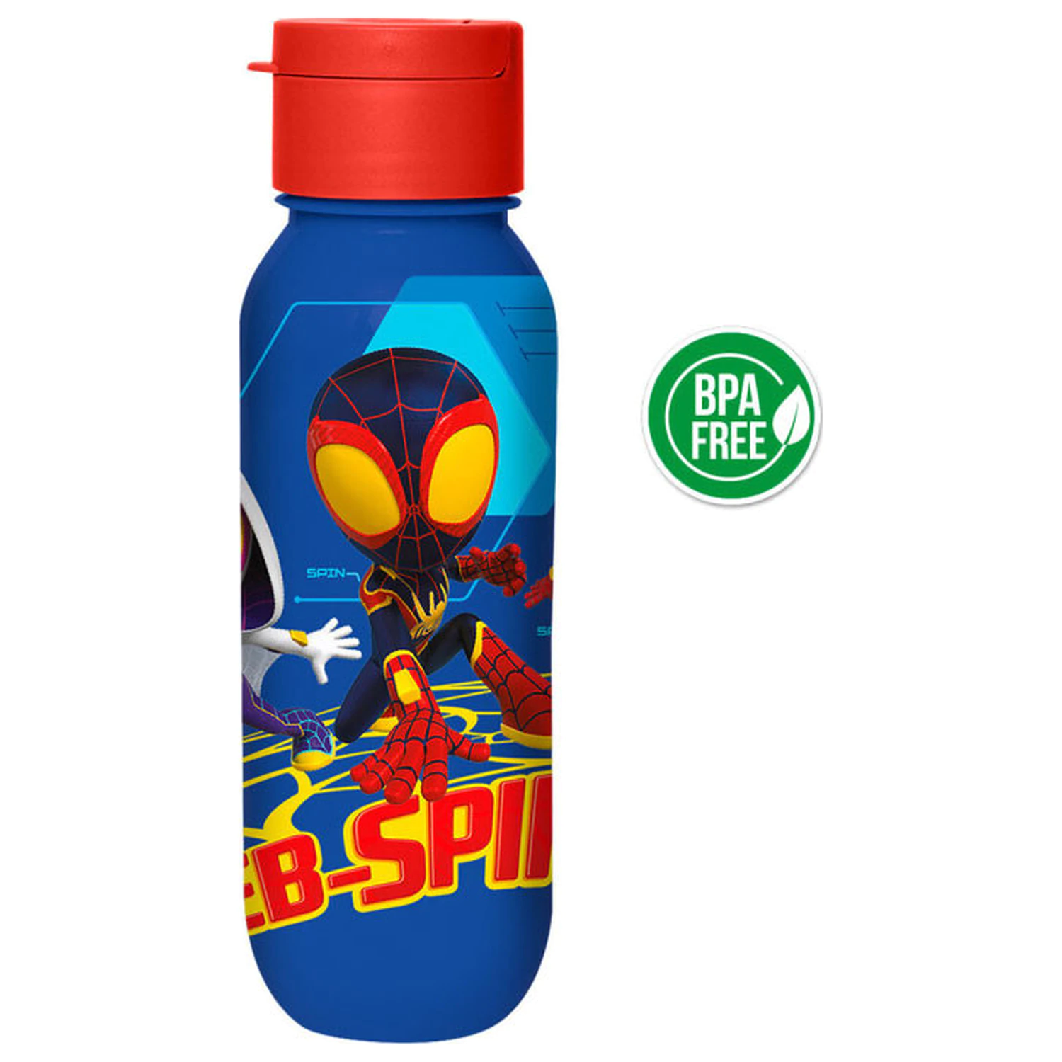 Spider-Man Spidey Web plastic water bottle 500 ml product photo
