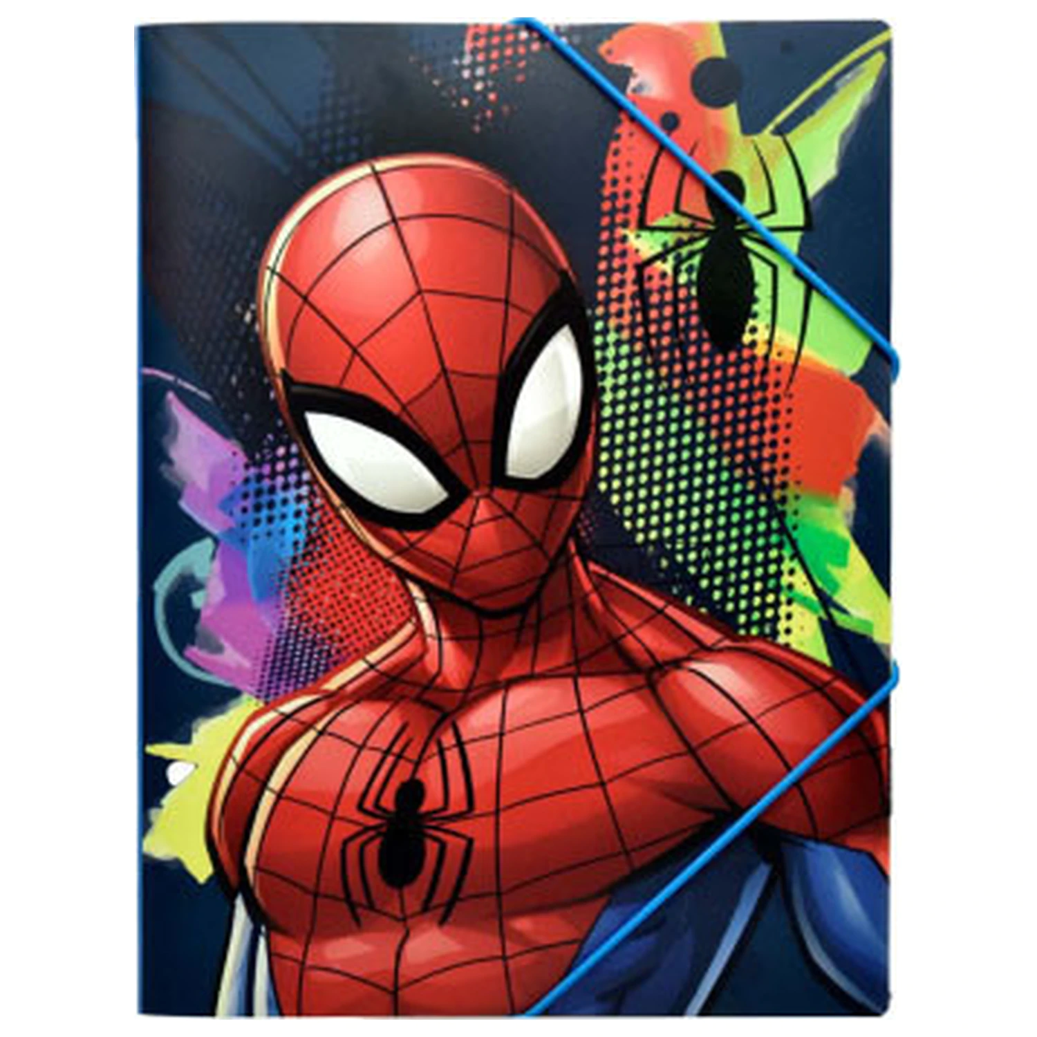 Spider-Man Splotch A/4 Elastic Folder product photo