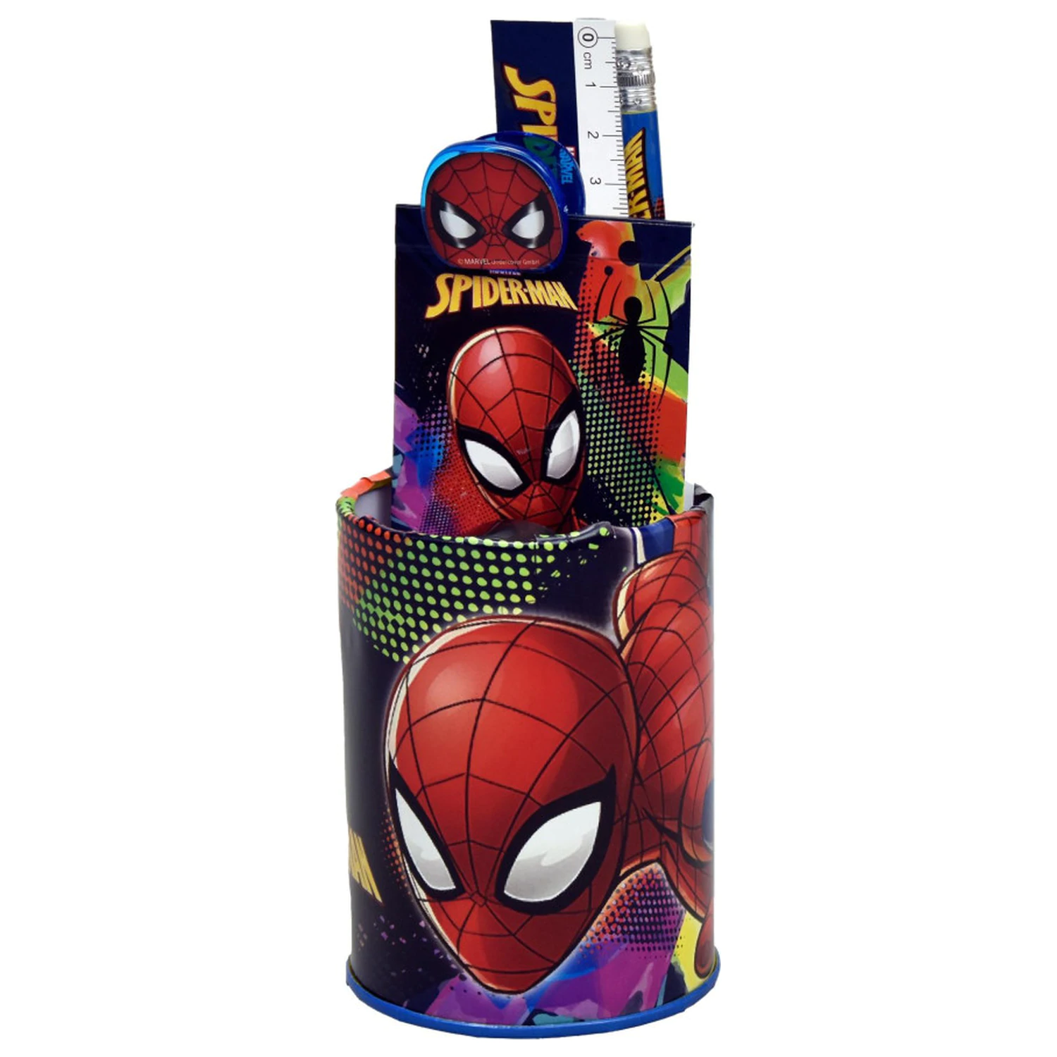 Spider-Man Splotch Stationery Set 7 Pcs product photo
