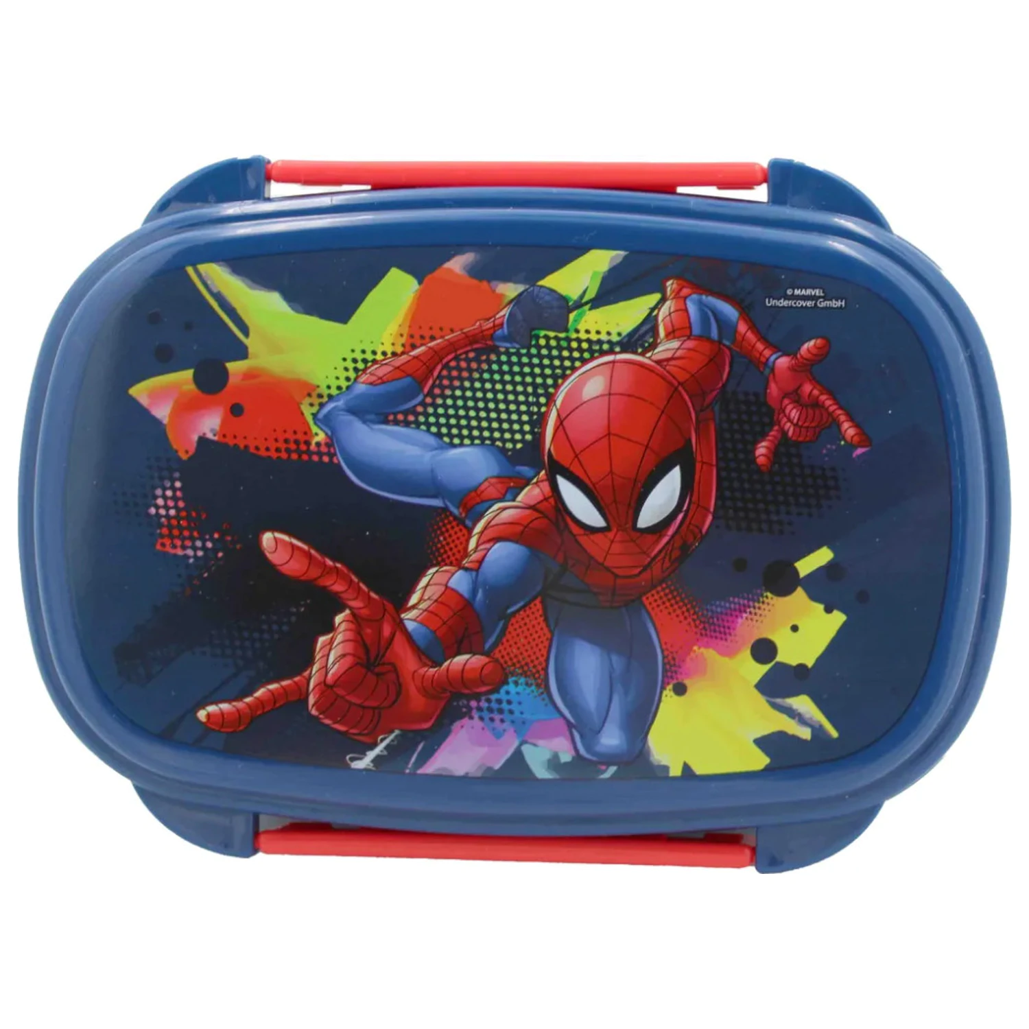 Spider-Man Splotch Sandwich Box + Cutlery Set product photo
