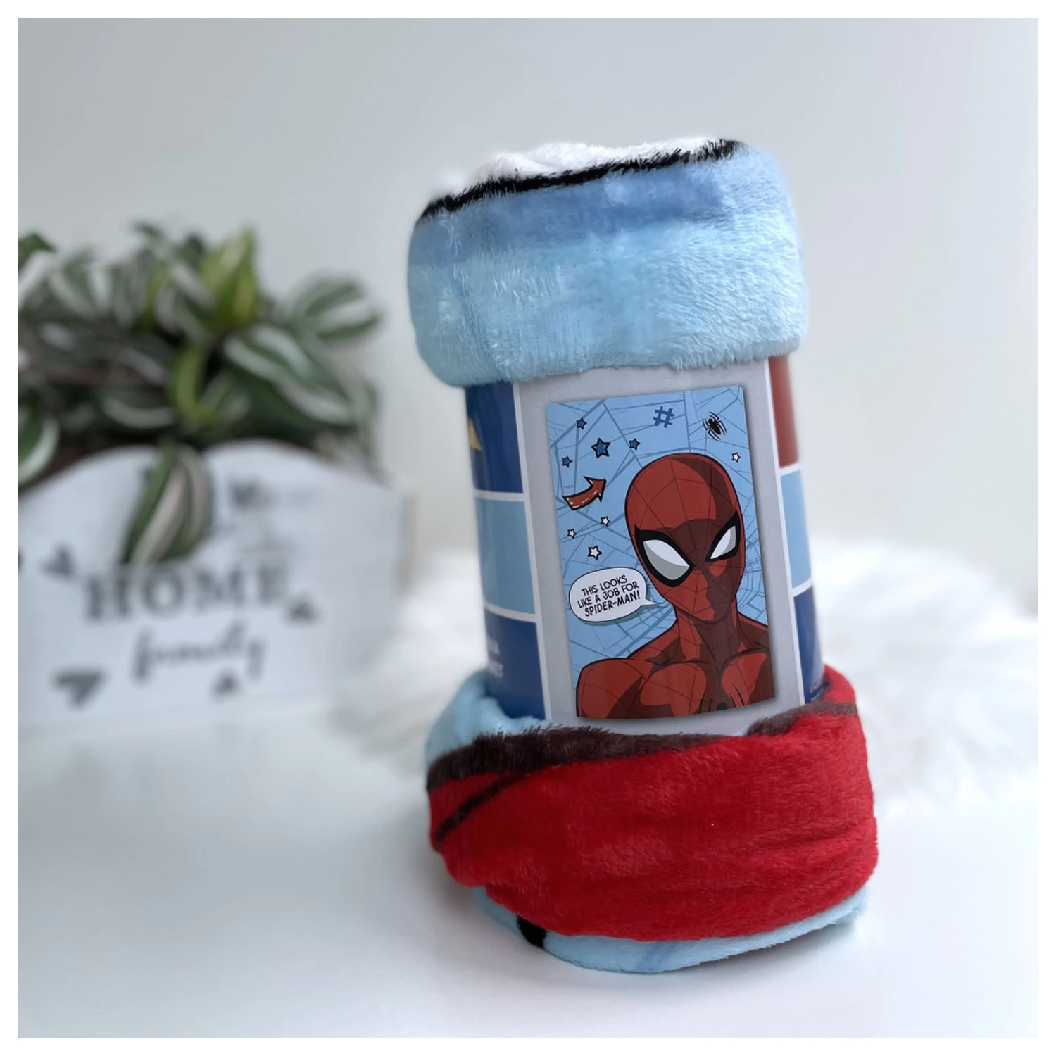 Spider-Man Star Microfleece Blanket product photo