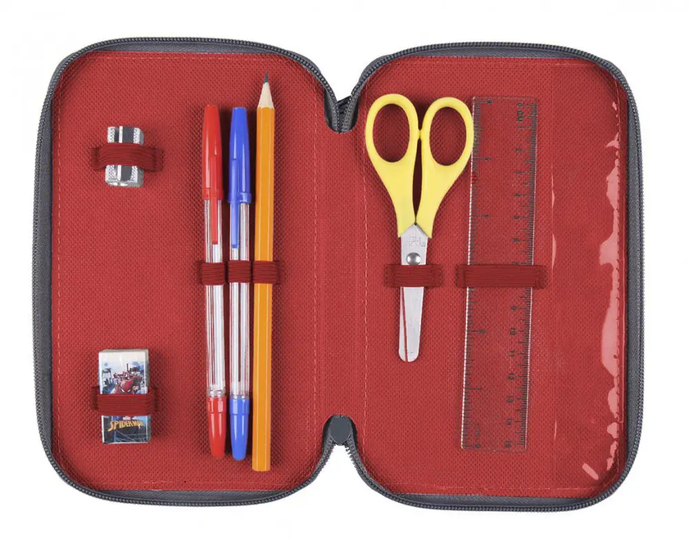 Marvel Spiderman triple pencil case product photo