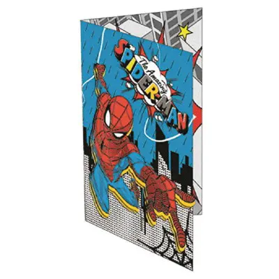 Spider-Man greeting card and envelope termékfotó