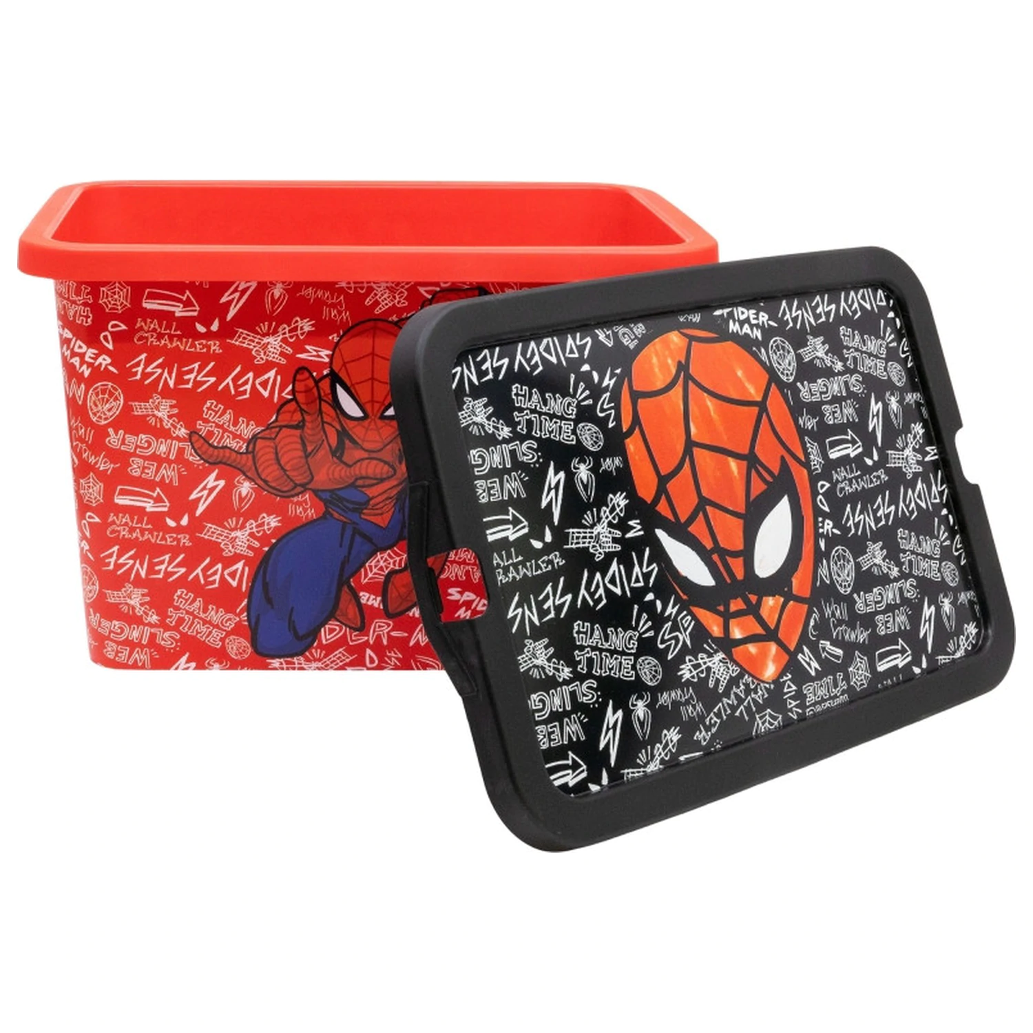 Spider-Man Urban Web plastic storage box 7 L product photo