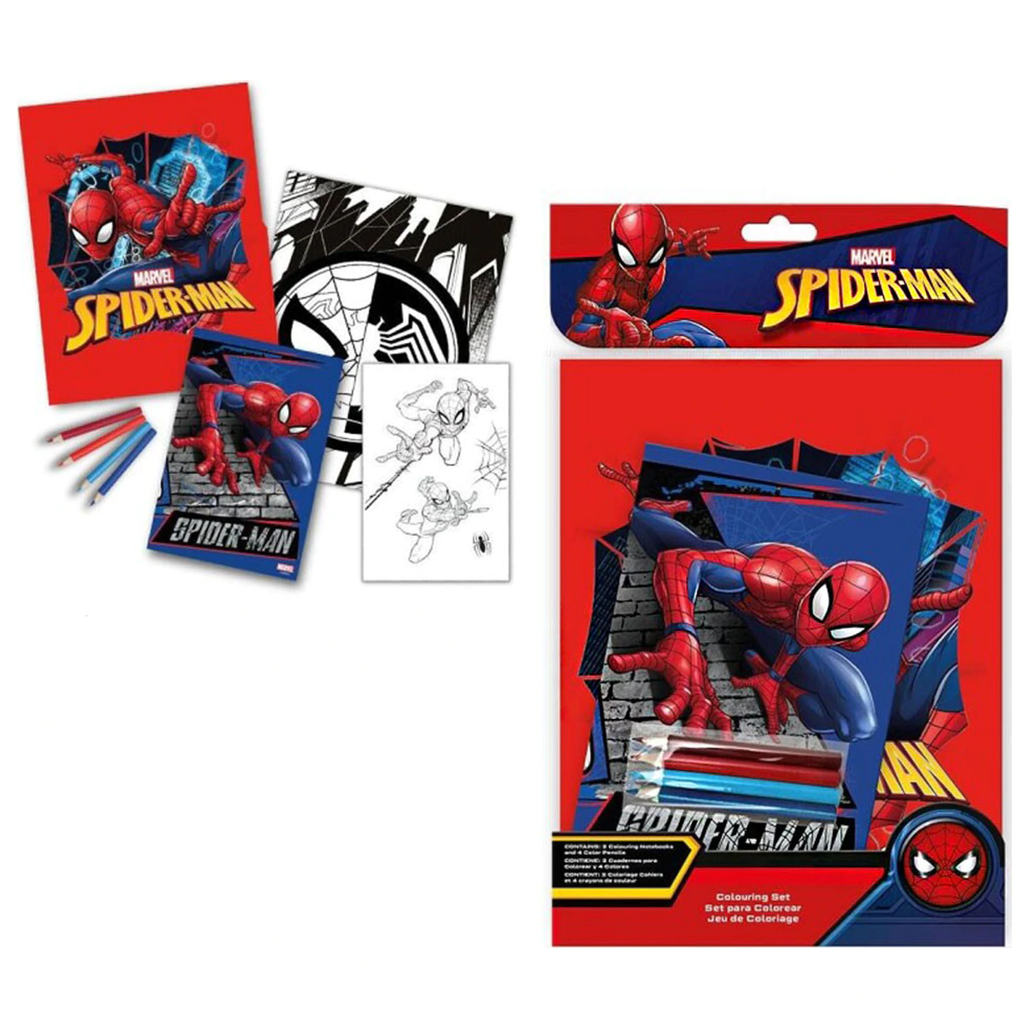 Spider-Man Wall Coloring Set product photo