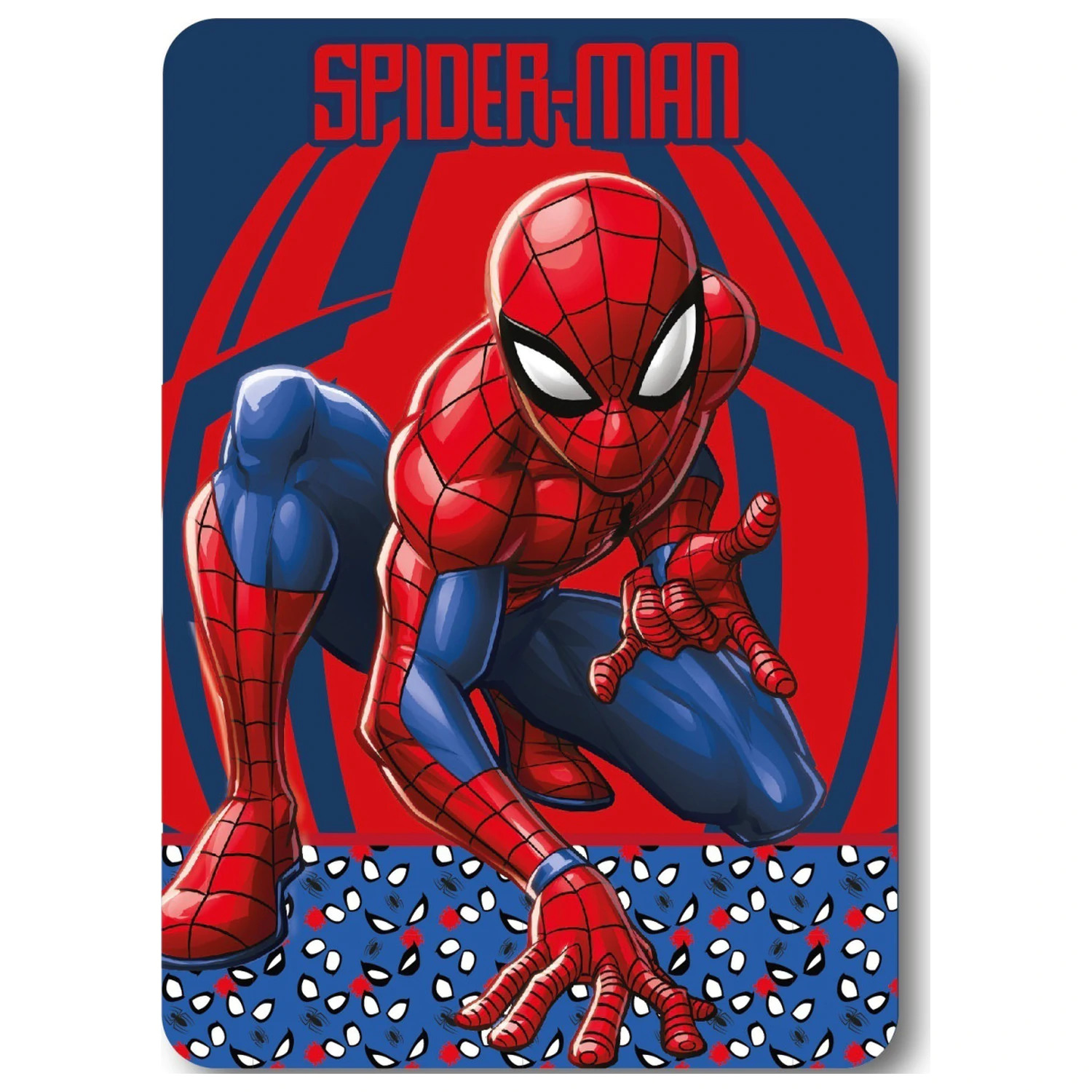 Spider-Man Watching Eyes fleece blanket product photo