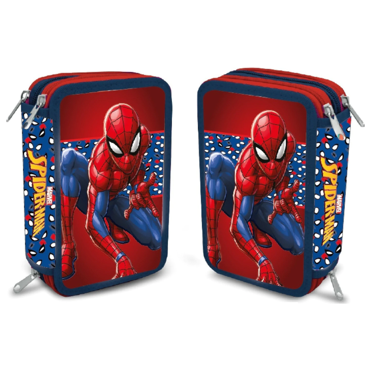 Spider-Man Watching Eyes Pencil Case Filled 3-Storey product photo