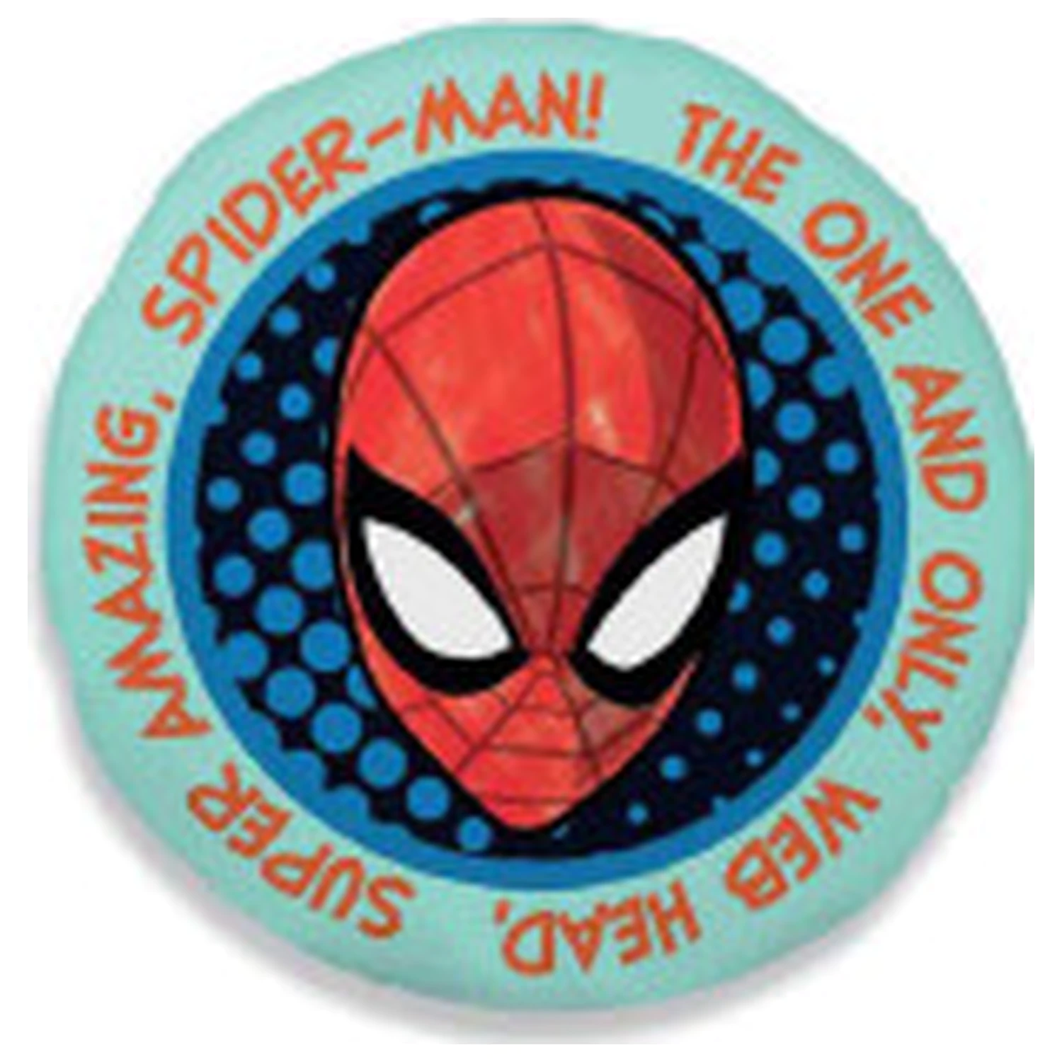 Spider-Man Web Head Shaped Pillow product photo
