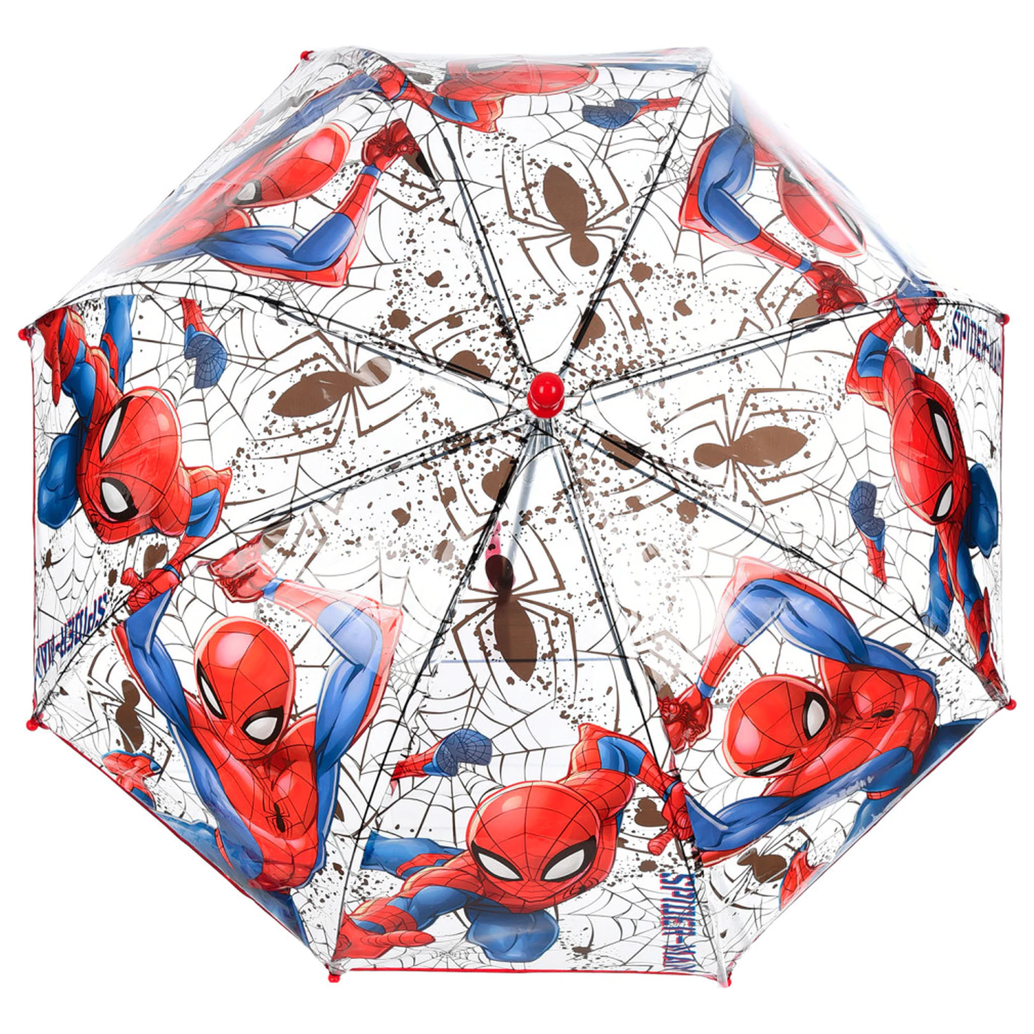 Spider-Man Web Power Kids Transparent Umbrella product photo