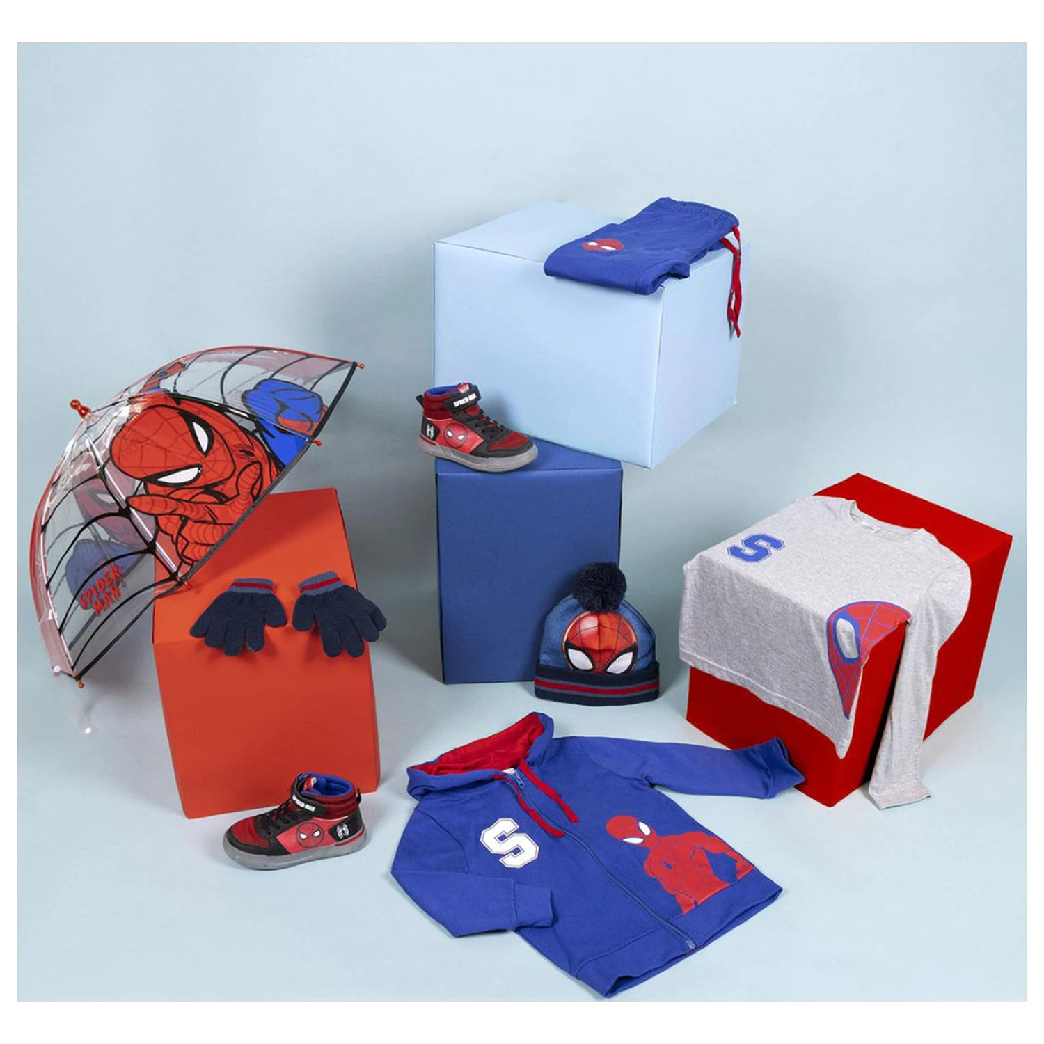 Spider-Man Web-Slinger Kids Clear Umbrella Ø71 cm product photo