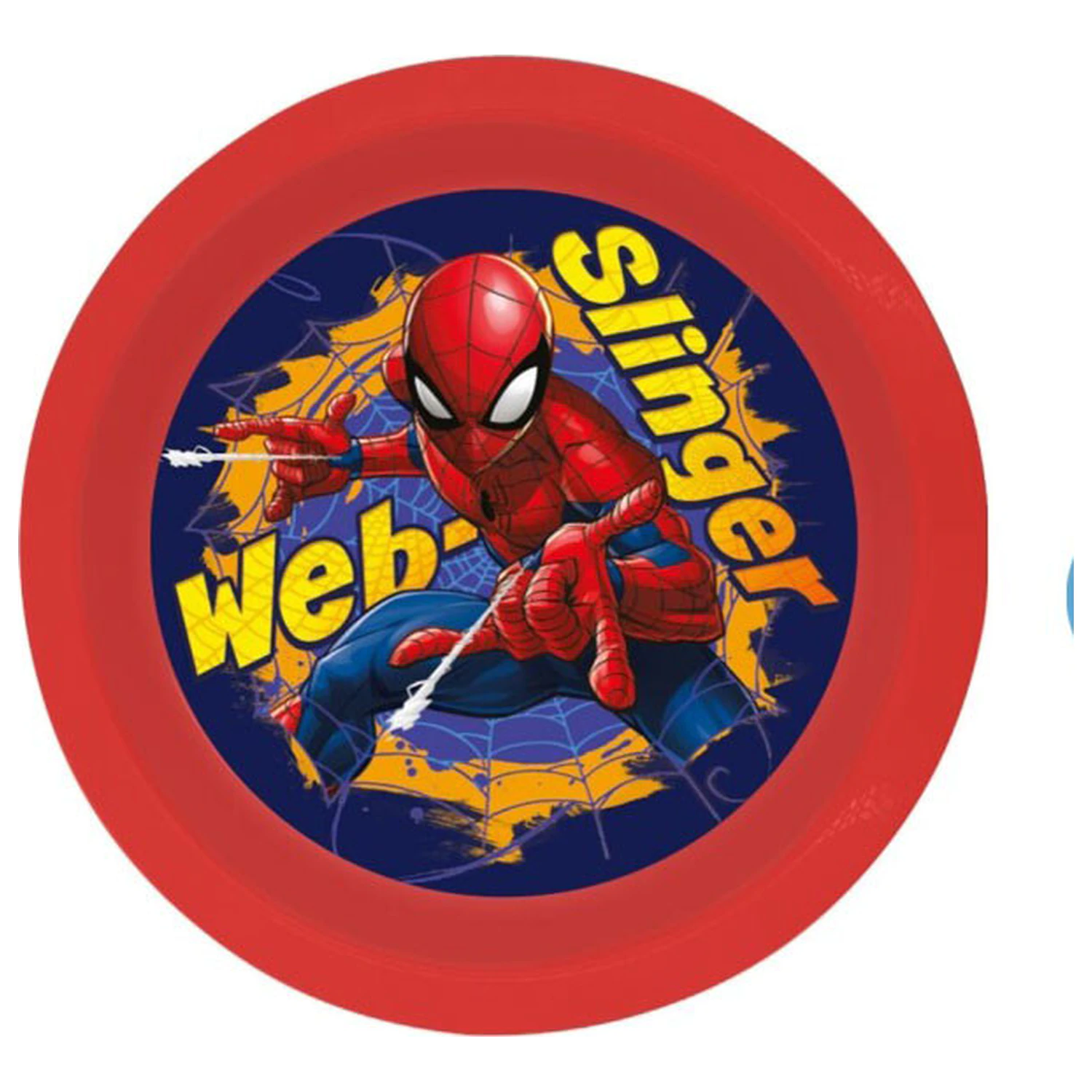 Spider-Man Web-Slinger Plastic Dinner Plate product photo