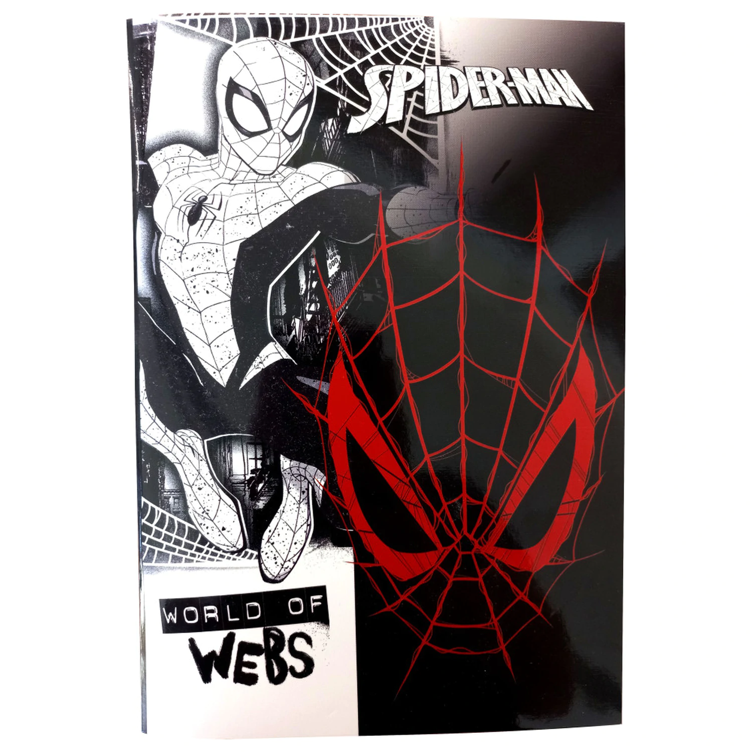 Spider-Man World of Webs B5 Lined Notebook 40 Pages product photo