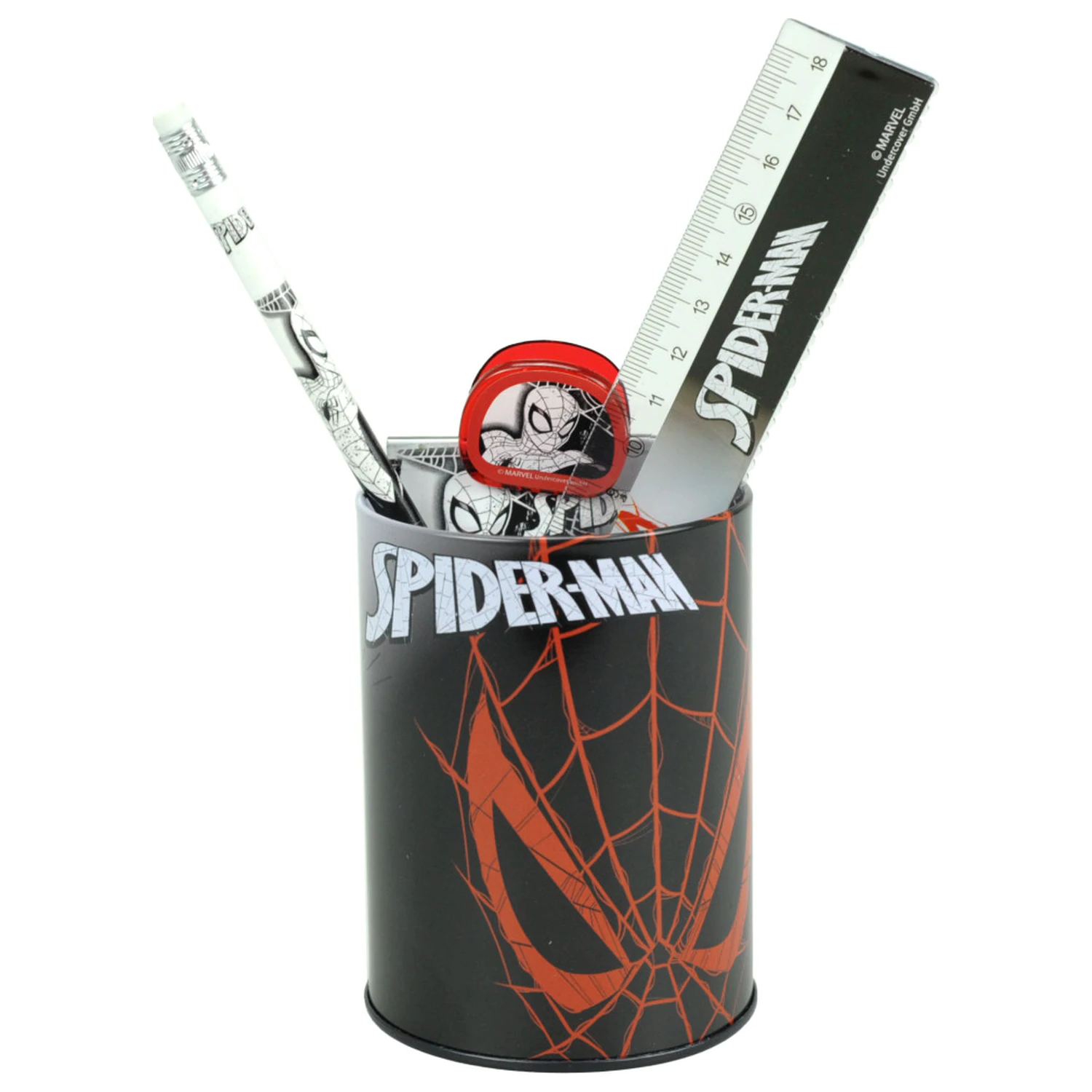 Spider-Man World of Webs Stationery Set 7-piece product photo