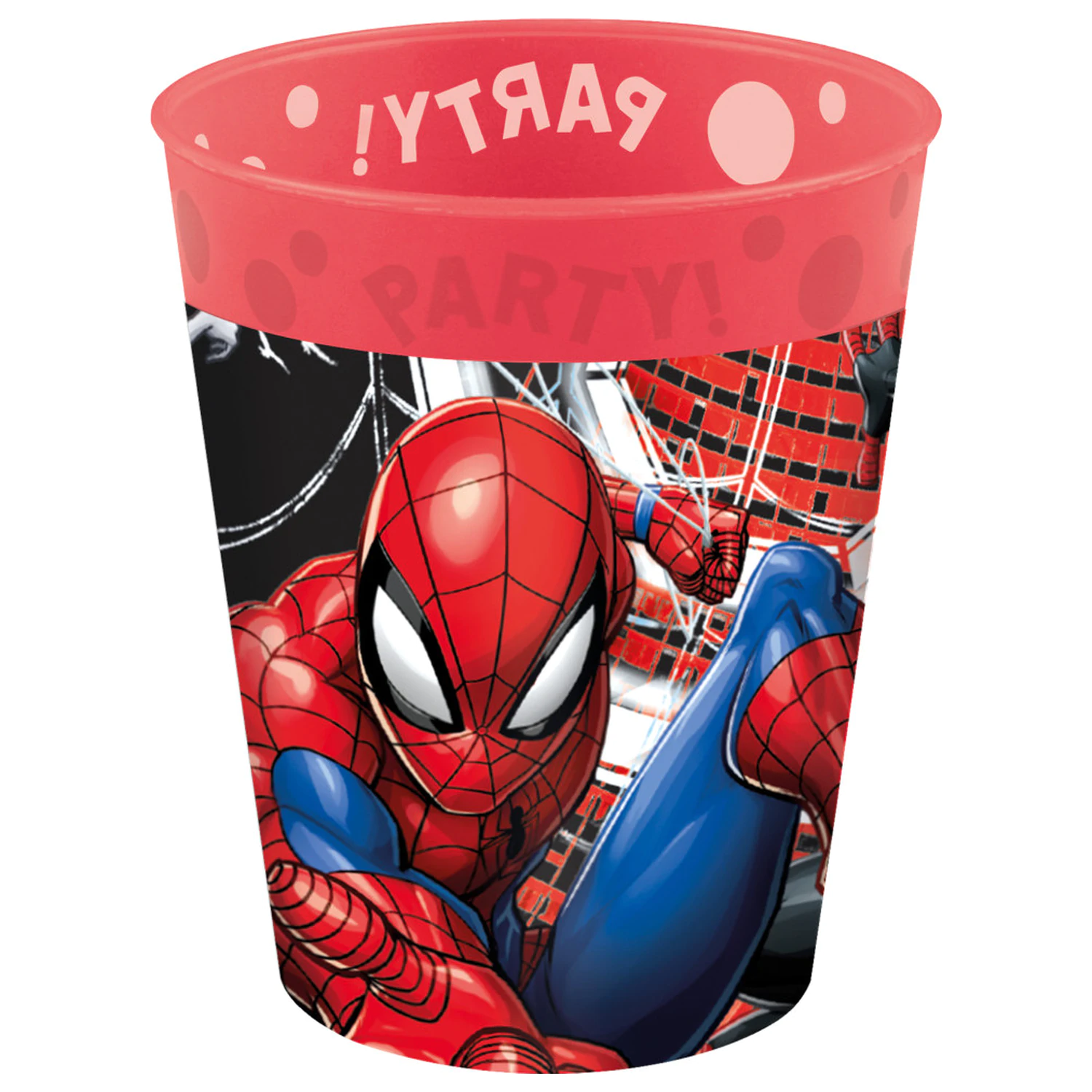 Spider-Man World of Webs micro premium plastic cup set of 4, 250 ml product photo