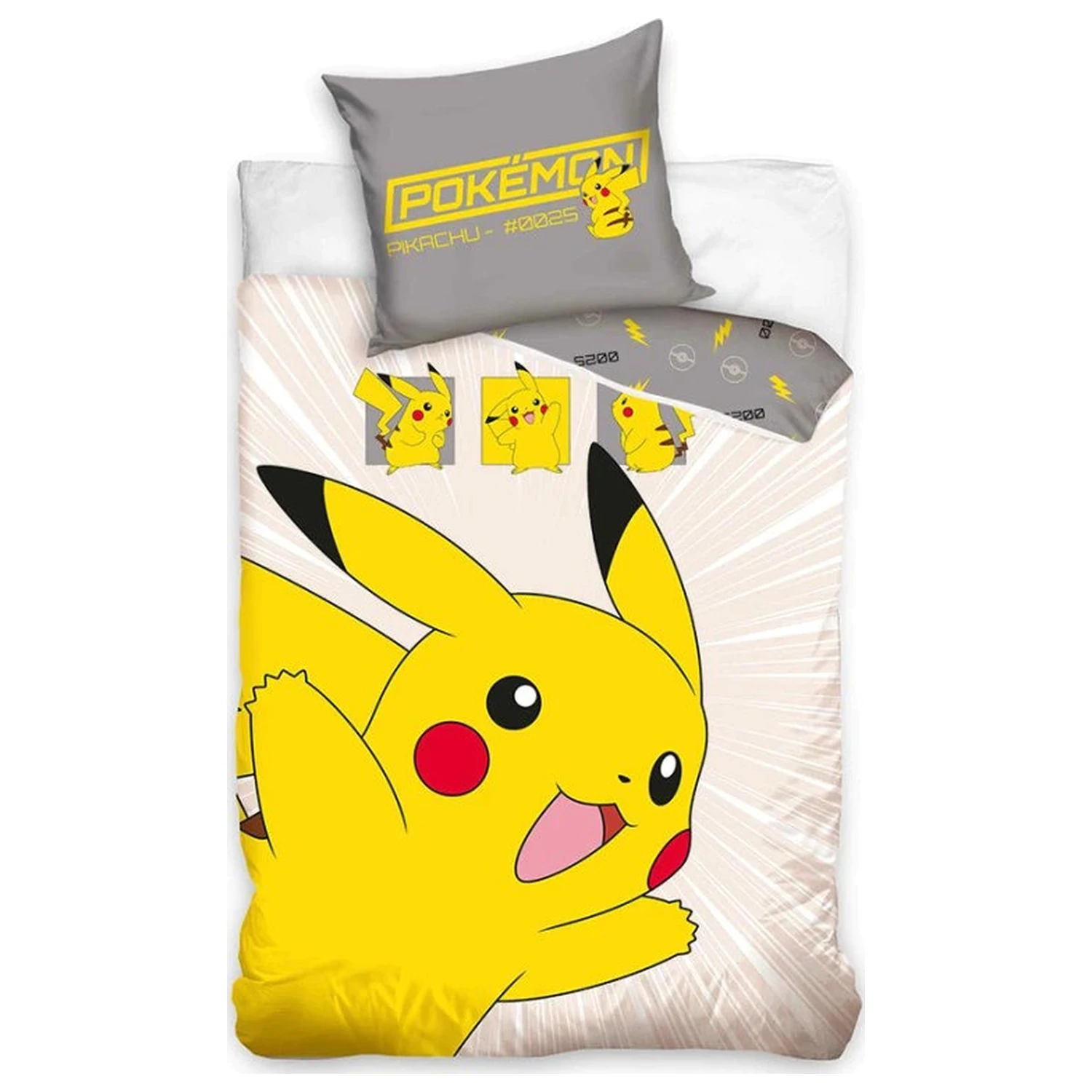 Pokemon #0025 Duvet Cover product photo