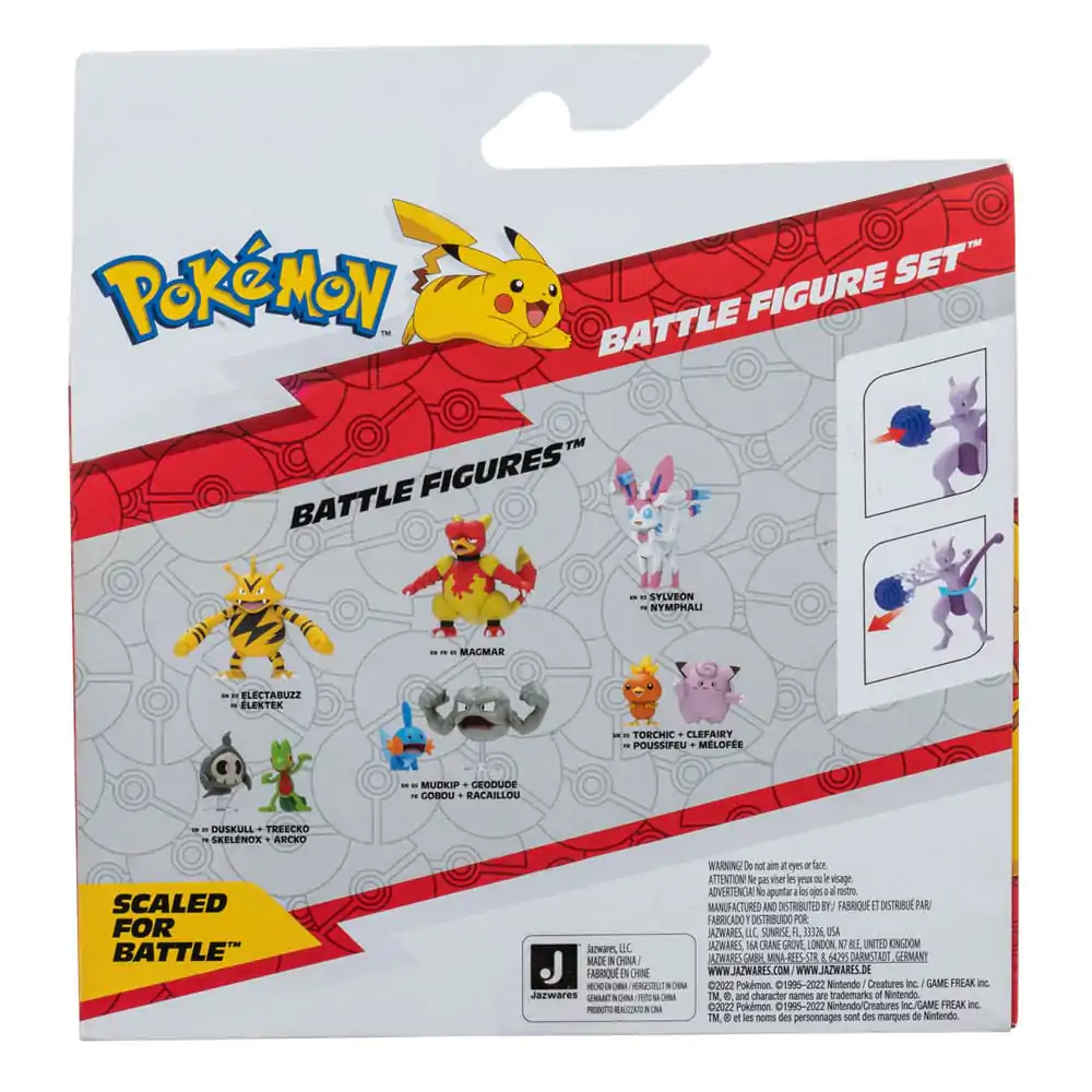 Pokémon Figure 2-Pack Mewtwo 10 cm & Mew 5 cm product photo