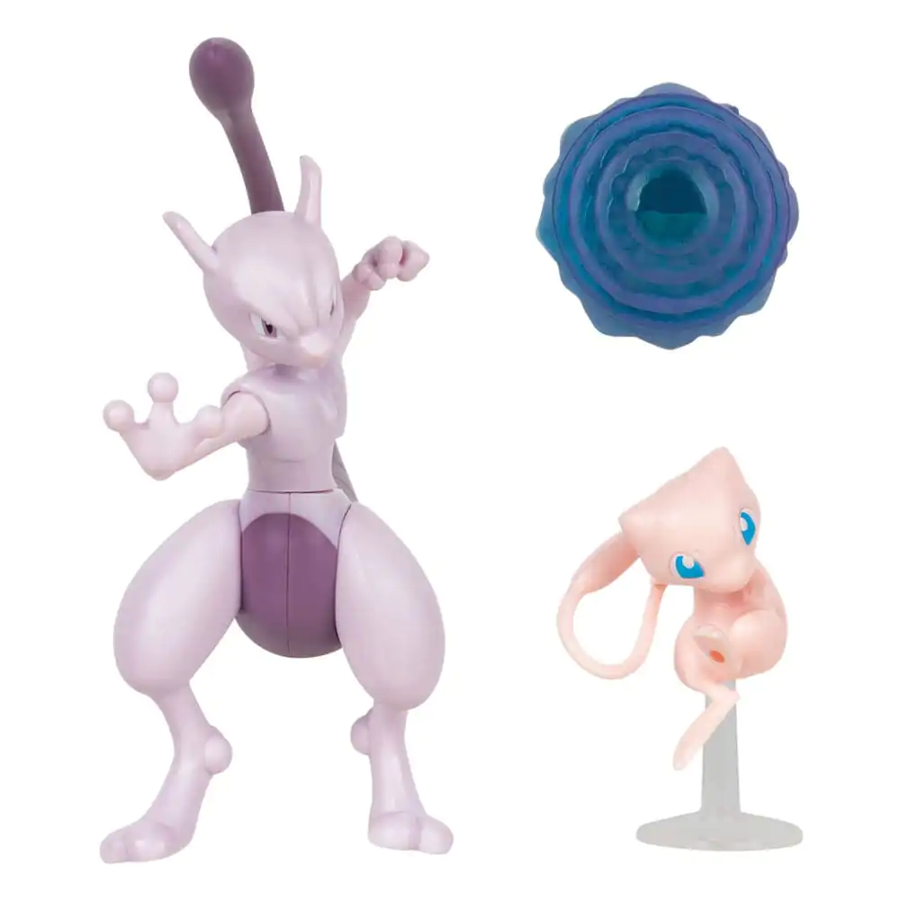 Pokémon Figure 2-Pack Mewtwo 10 cm & Mew 5 cm product photo