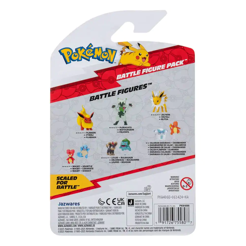 Pokémon Figure 2-Pack Snivy &amp; Pikachu 8 cm product photo