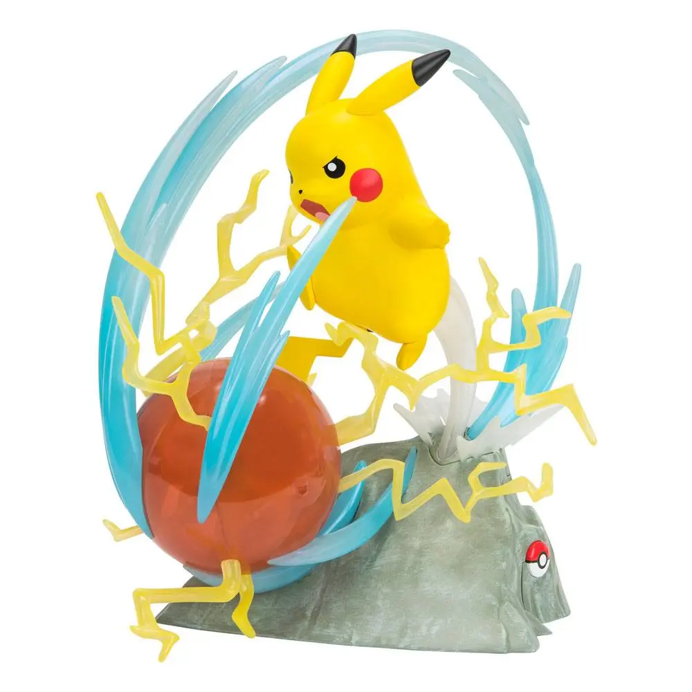 Pokémon 25th anniversary Light-Up Deluxe Statue Pikachu 33 cm termékfotó