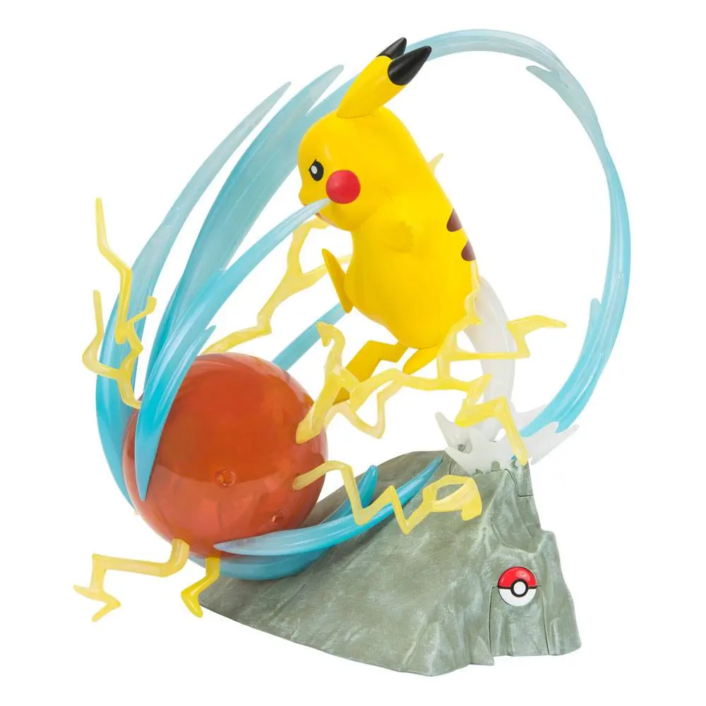 Pokémon 25th anniversary Light-Up Deluxe Statue Pikachu 33 cm termékfotó