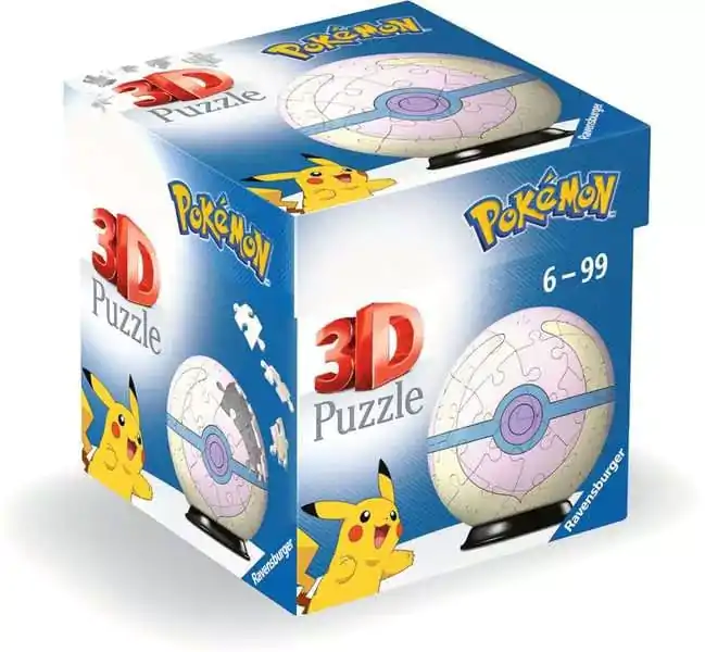 Pokémon 3D Puzzle Pokéballs: Heal Ball (55 pieces) termékfotó