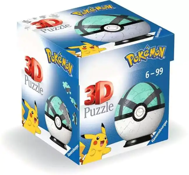 Pokémon 3D Puzzle Pokéballs: Net Ball (55 pieces) termékfotó