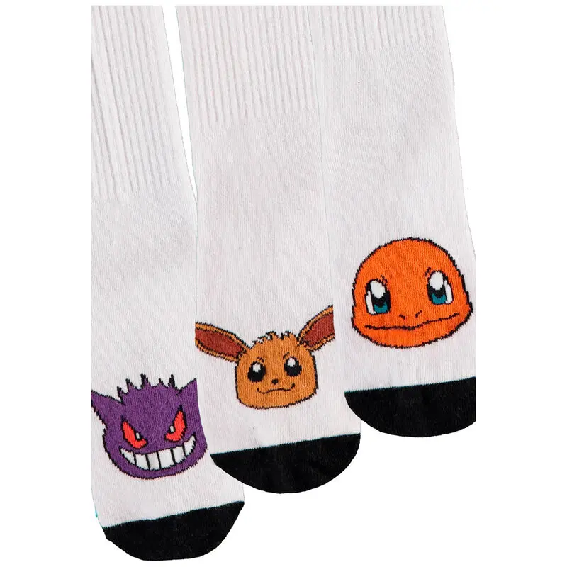 Pokemon pack 3 socks 35/38 termékfotó