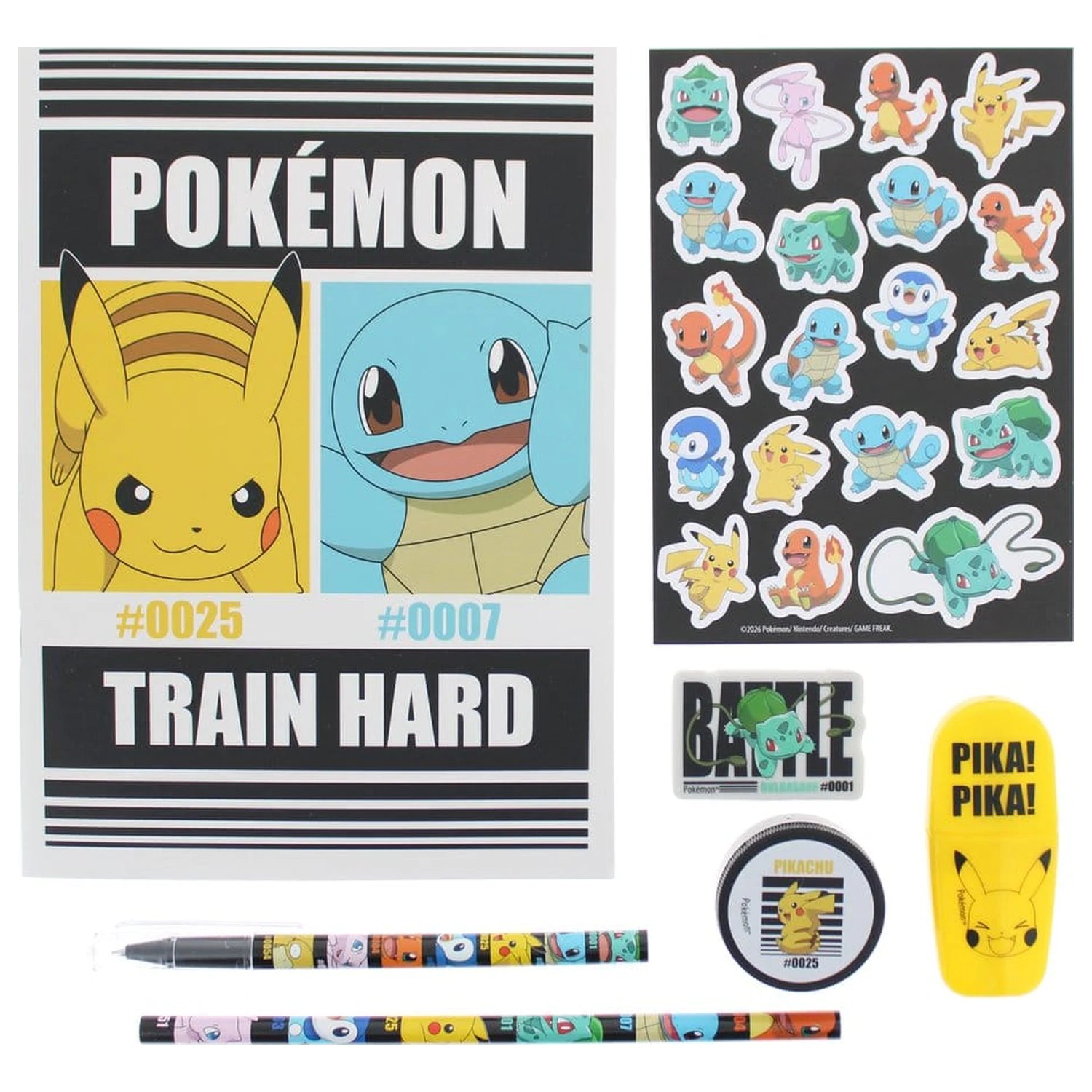 Pokémon Stationery Set 7-piece product photo