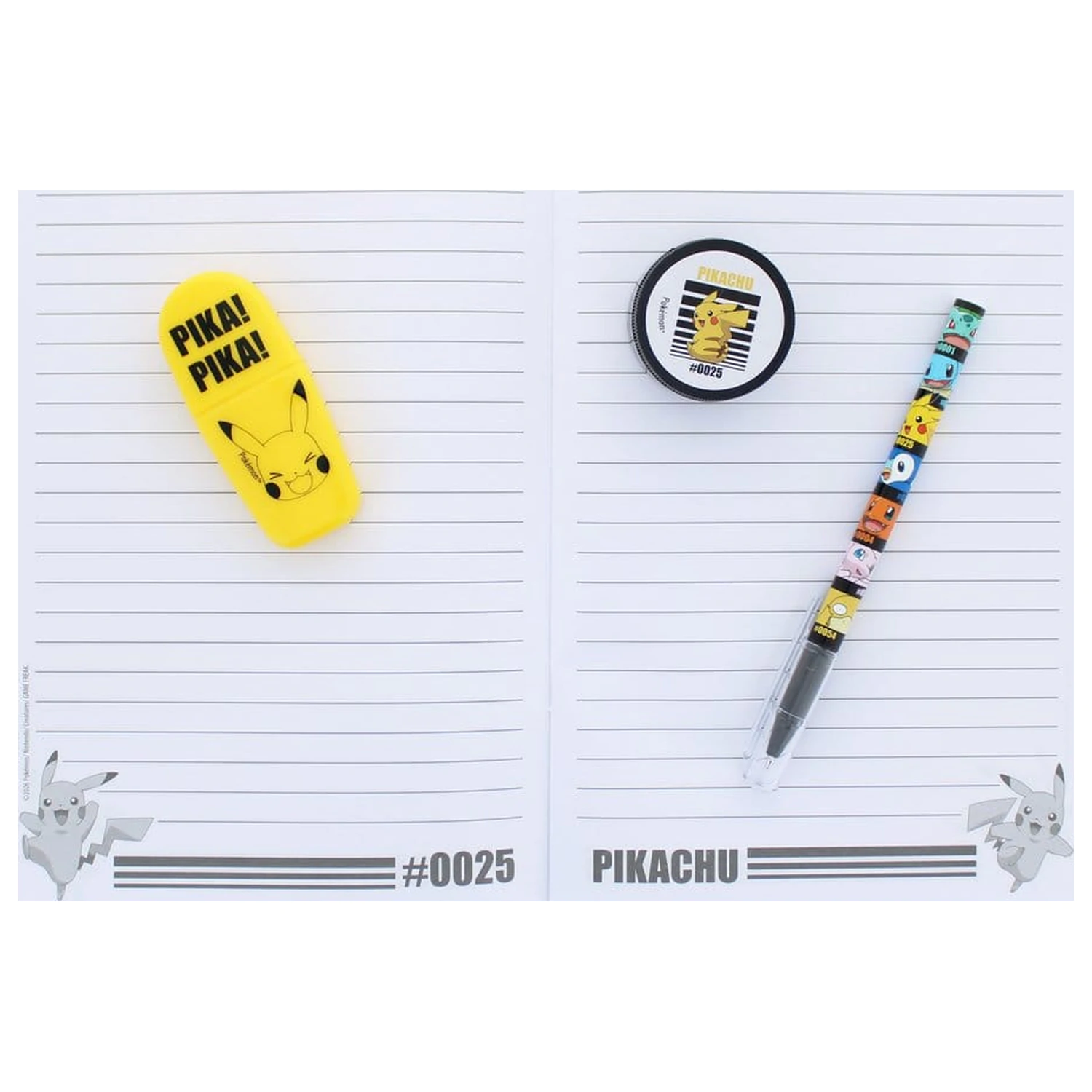 Pokémon Stationery Set 7-piece product photo