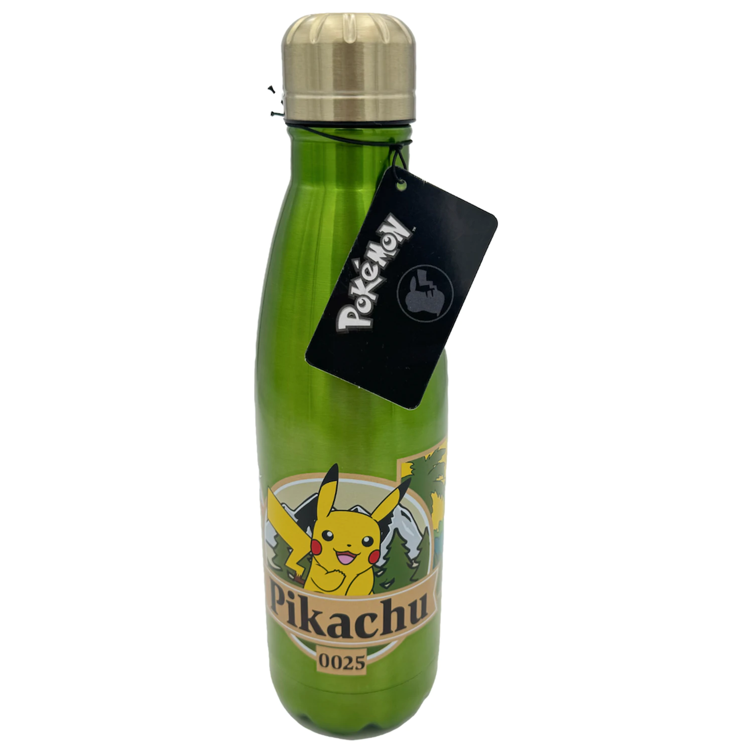 Pokémon A Wild Pikachu Stainless Steel Bottle product photo