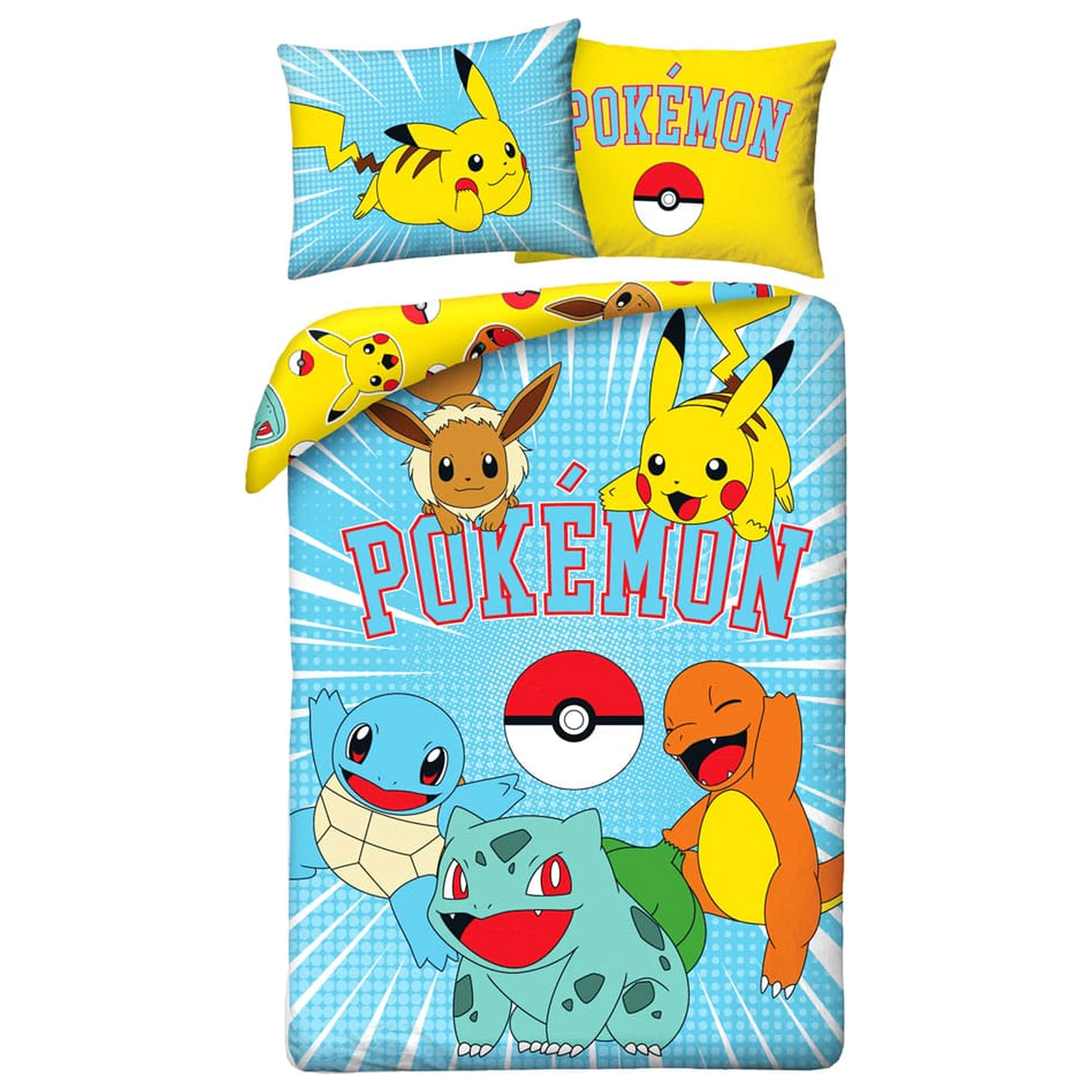 Pokémon Duvet Set Ver. 14 140 x 200 cm / 70 x 90 cm   product photo