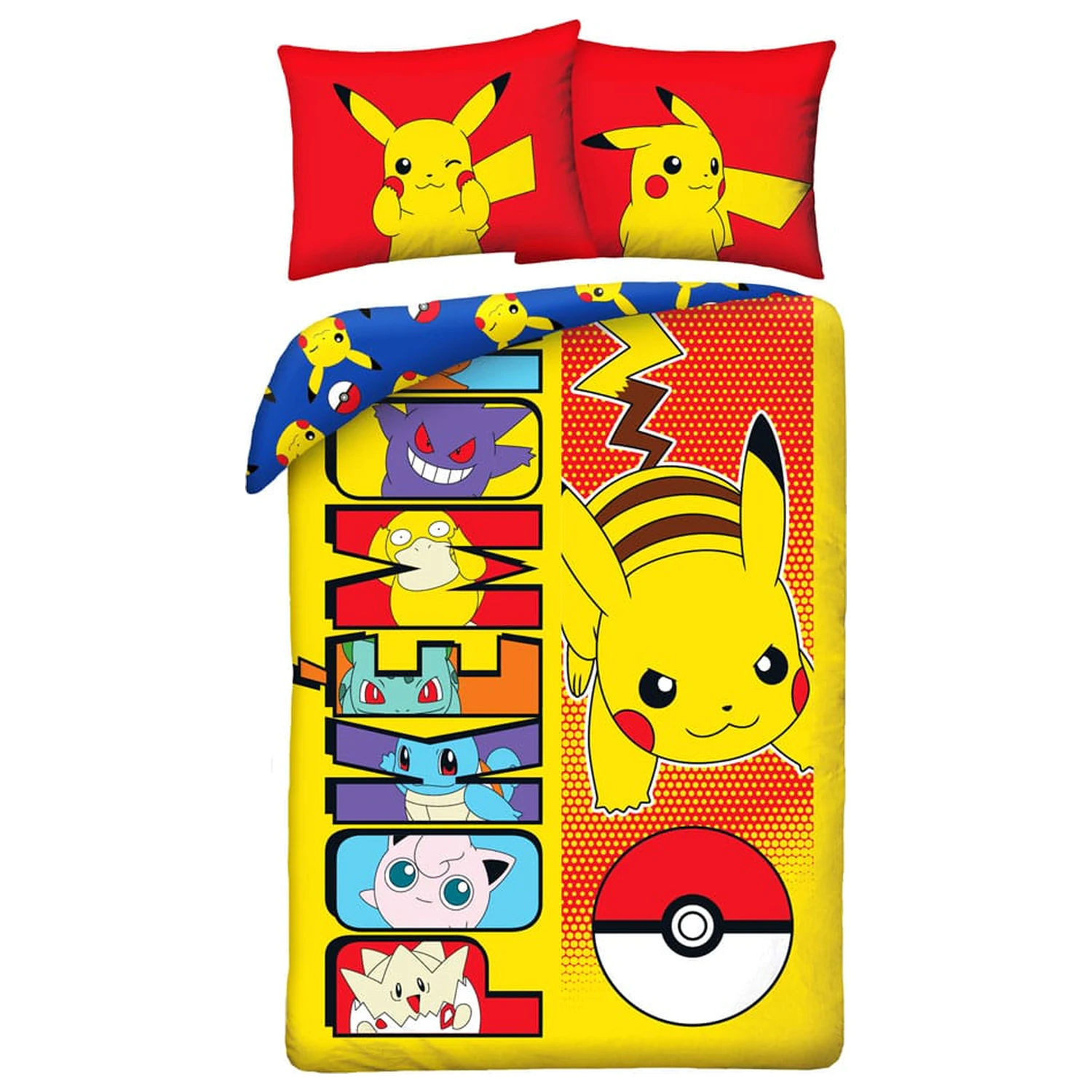 Pokémon Duvet Set Ver. 15 140 x 200 cm / 70 x 90 cm   product photo