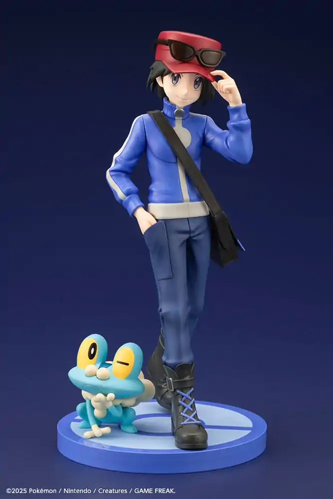 Pokémon ARTFXJ Statue 1/8 Calem &amp; Froakie 20 cm product photo