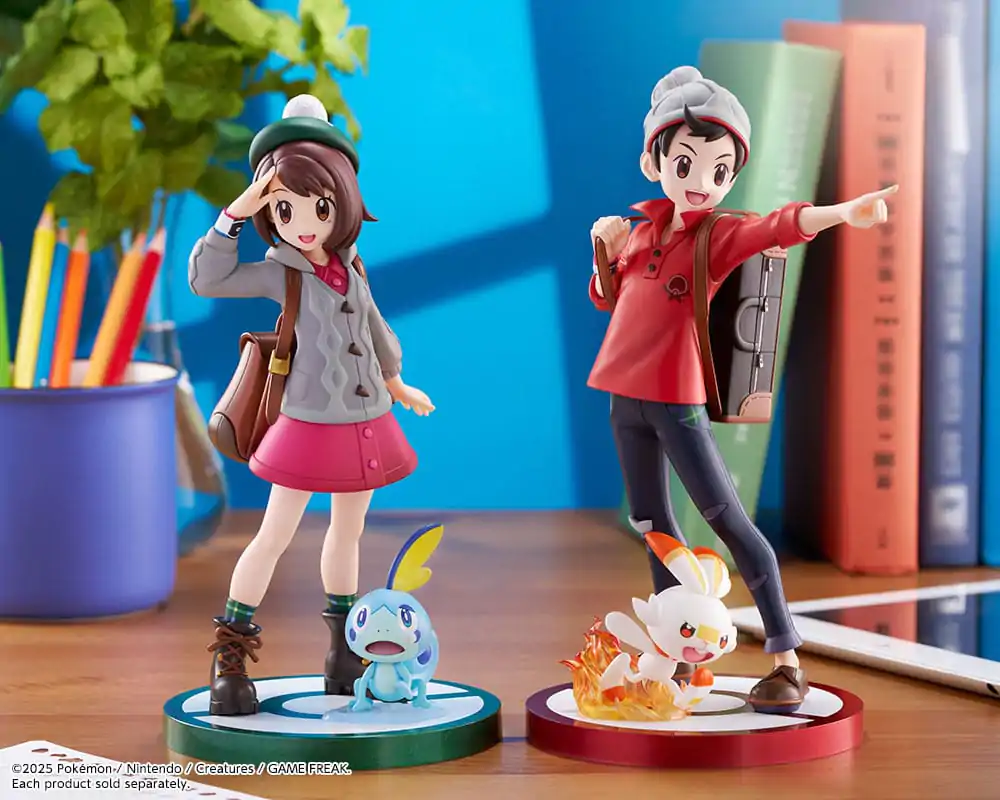 Pokémon ARTFXJ Statue 1/8 Gloria & Sobble 21 cm termékfotó