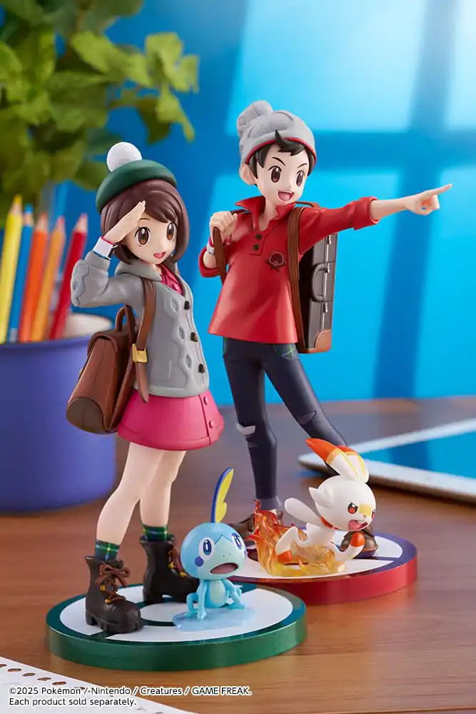 Pokémon ARTFXJ Statue 1/8 Gloria & Sobble 21 cm termékfotó