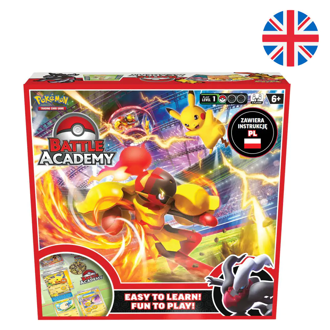 English Pokemon Battle Academy collectible card game product photo