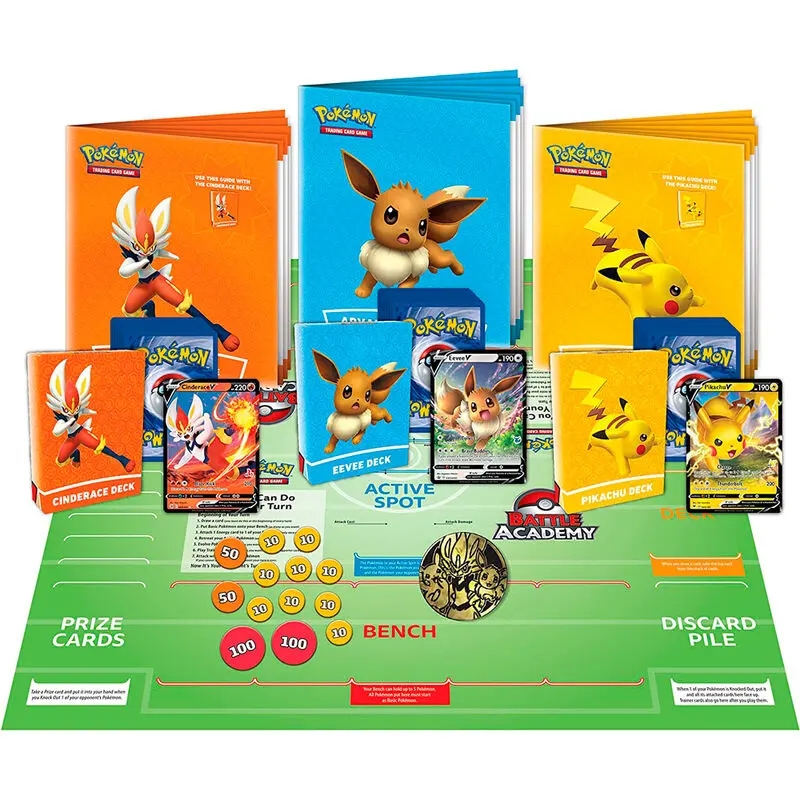 English Pokemon Battle Academy Collectible card game box termékfotó