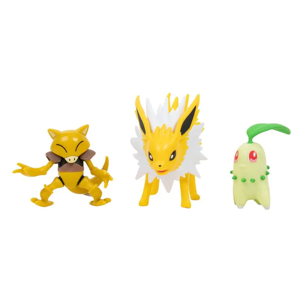 Pokémon Battle Figure 3-Pack Chikorita, Abra, Jolteon 5 cm product photo