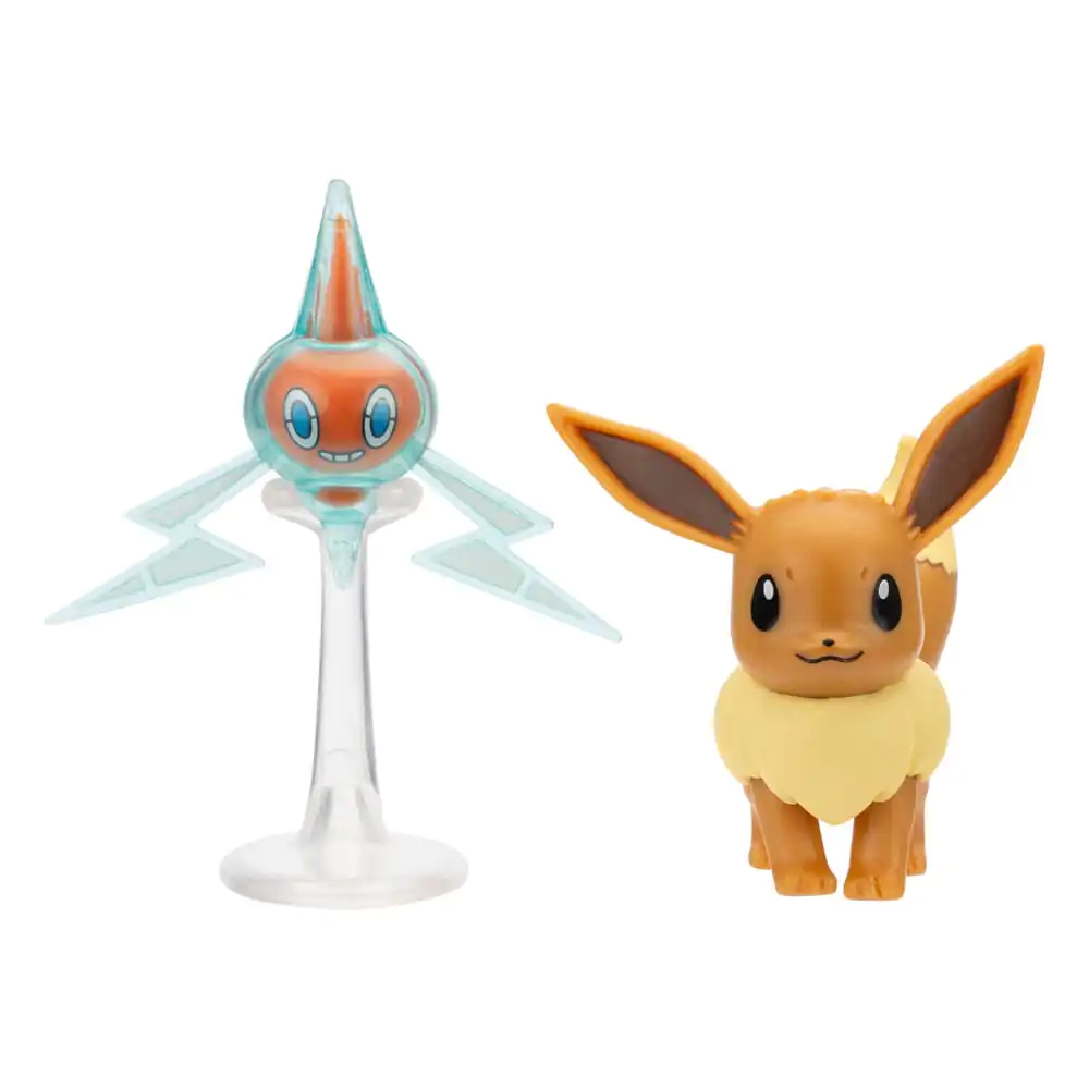 Pokémon Battle Figure Set 2-Pack Eevee #4, Rotom 5 cm termékfotó