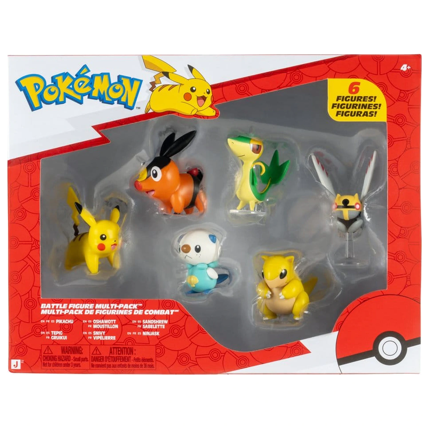 Pokémon Battle Figure 6-Pack product photo