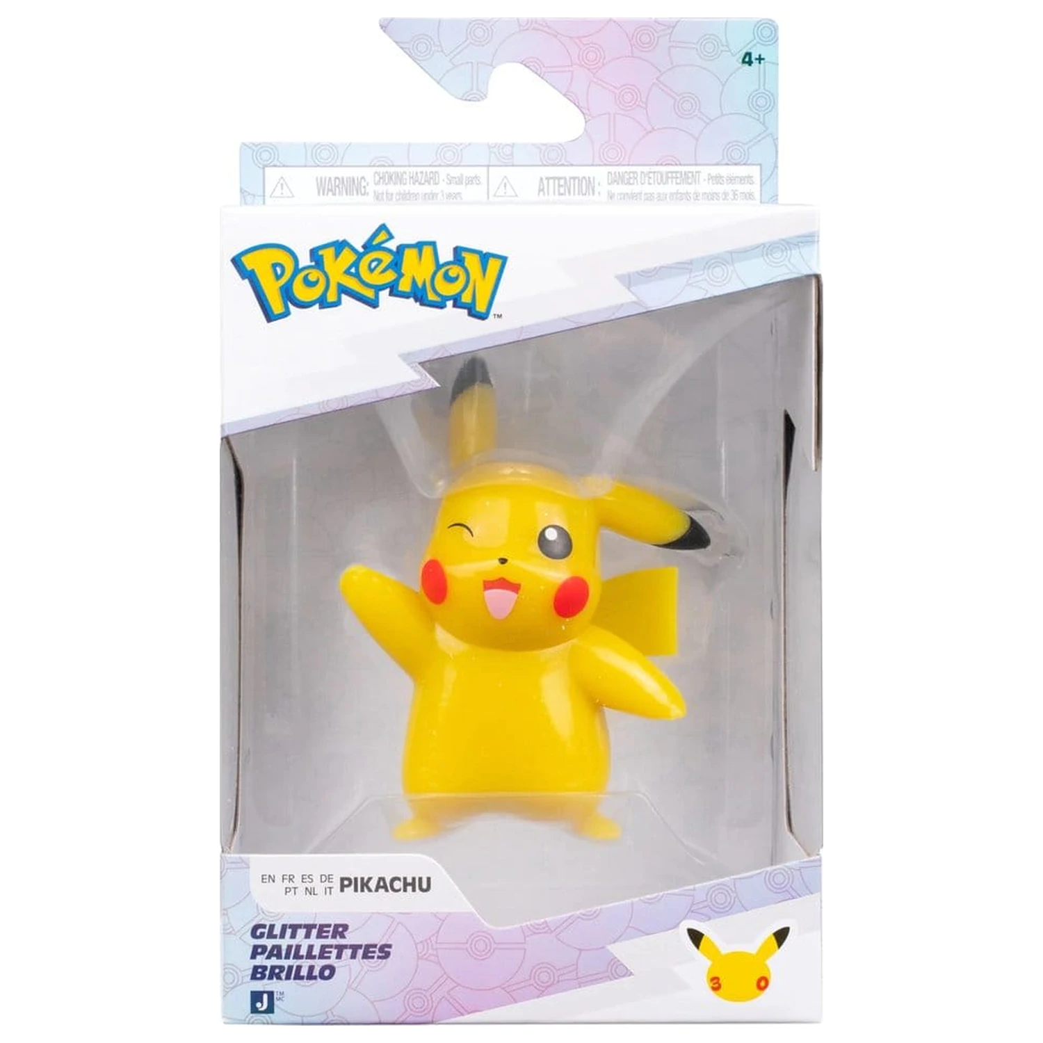 Pokémon Battle Figure Action Figure Pikachu (30th Anniversary Glitter) 8 cm product photo