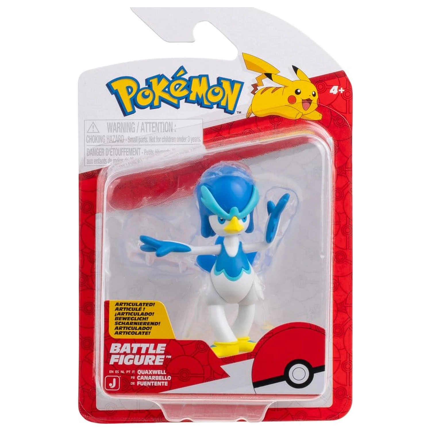 Pokémon Battle Figure Action Figure Wave 21 Quaxwell product photo
