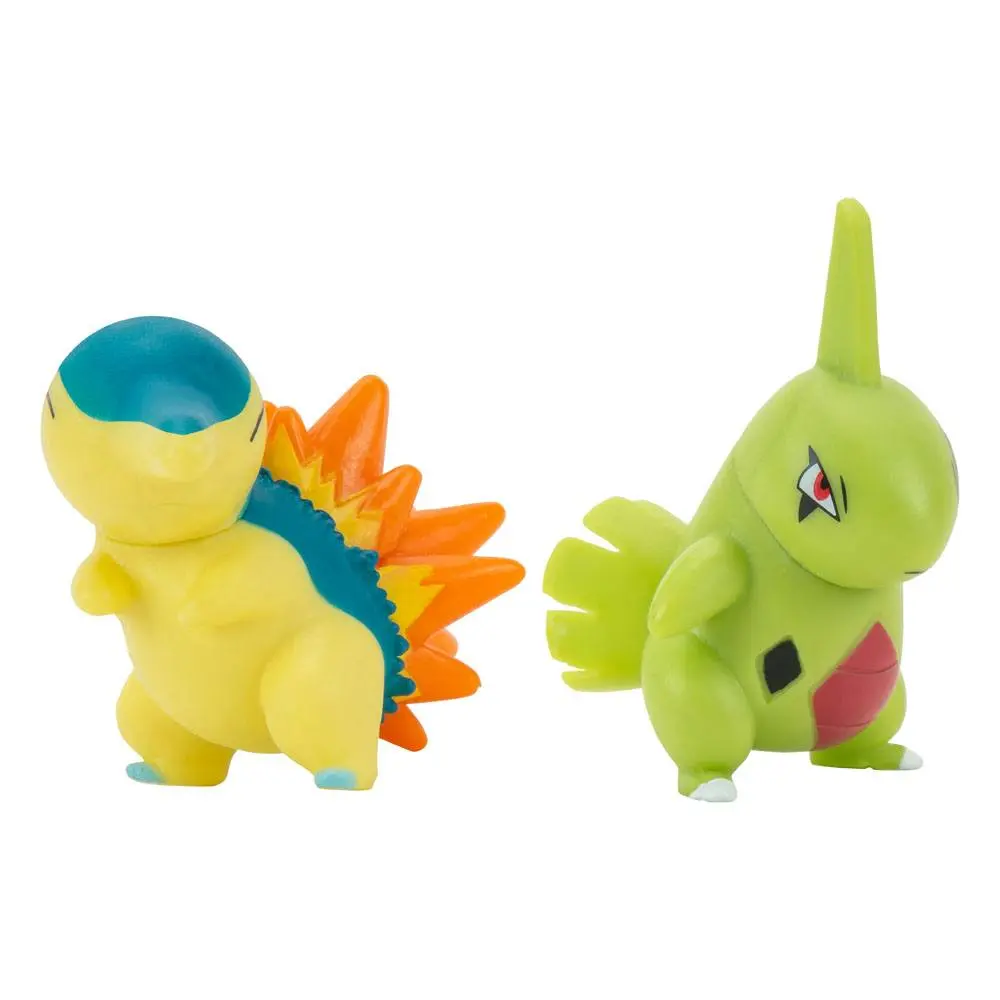 Pokémon Battle Figure 2 Pack Cyndaquil &amp; Larvitar 5 cm product photo