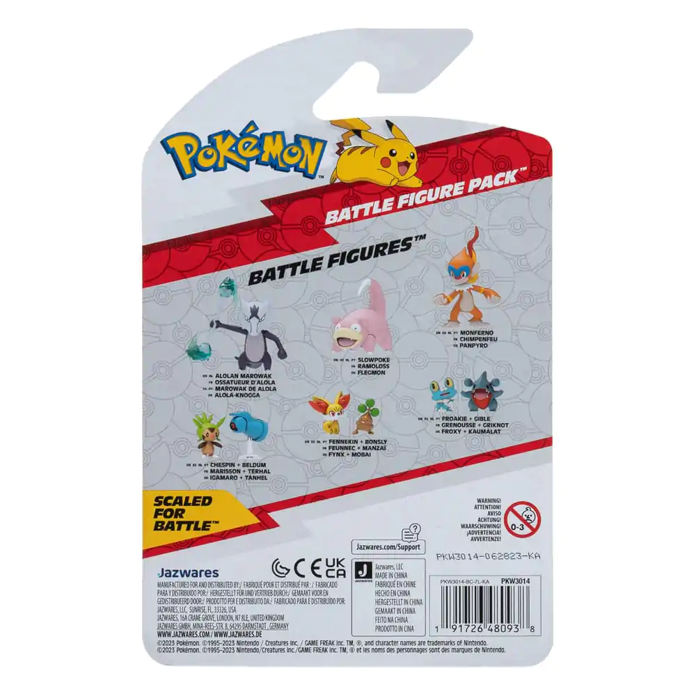 Pokémon Battle Figure First Partner Set Figure 2-Pack Chespin, Beldum 5 cm termékfotó