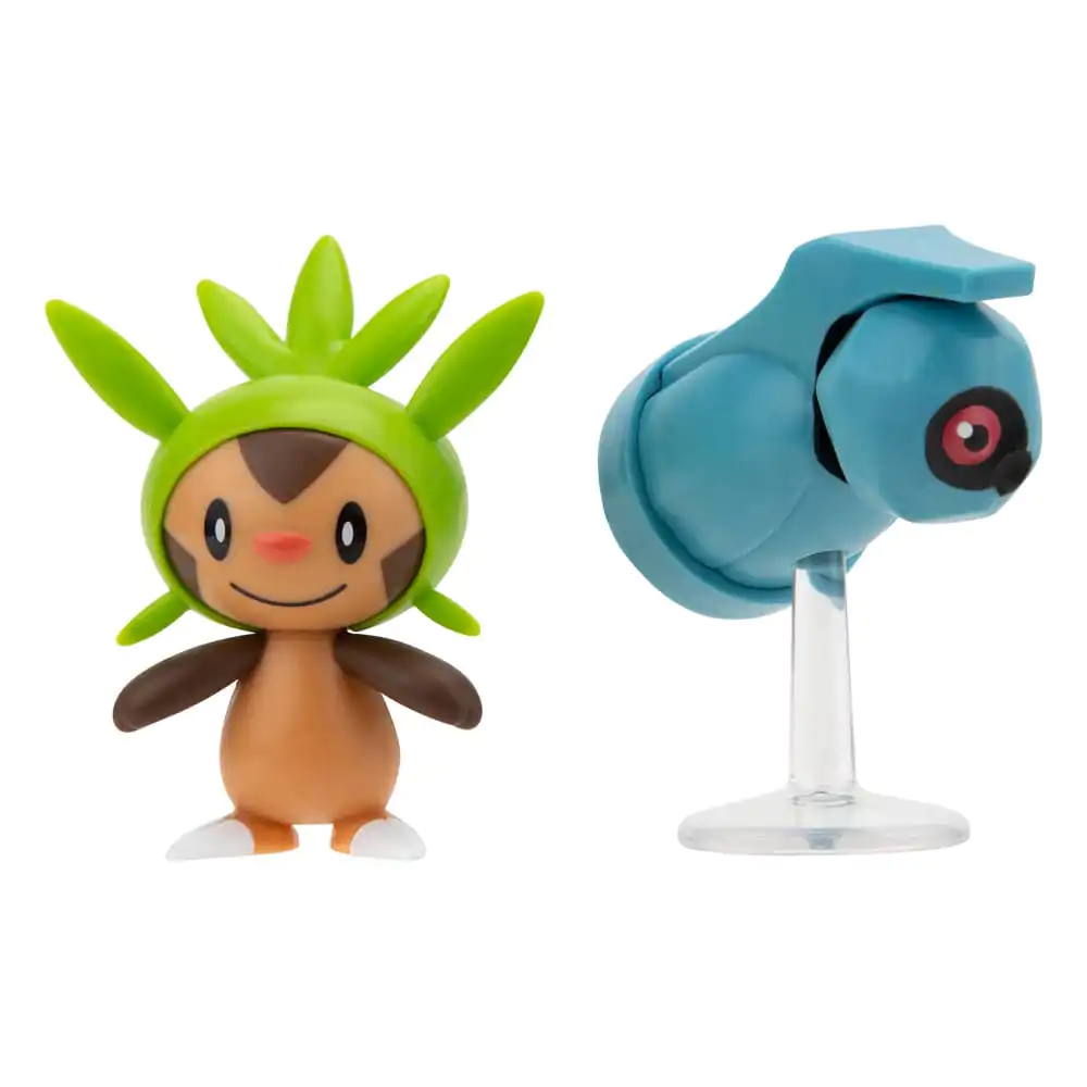 Pokémon Battle Figure First Partner Set Figure 2-Pack Chespin, Beldum 5 cm termékfotó